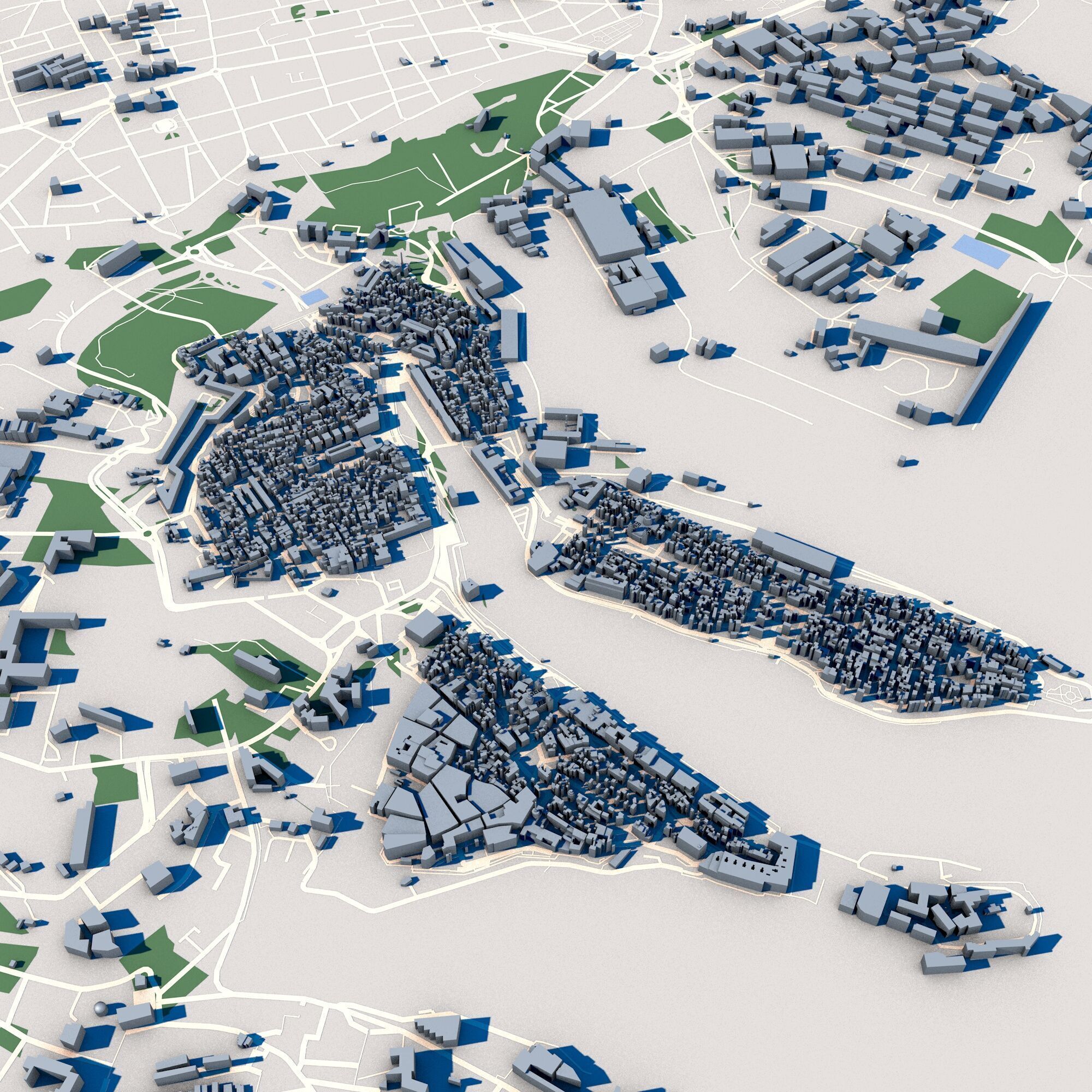 Valletta City Malta 3D model_9