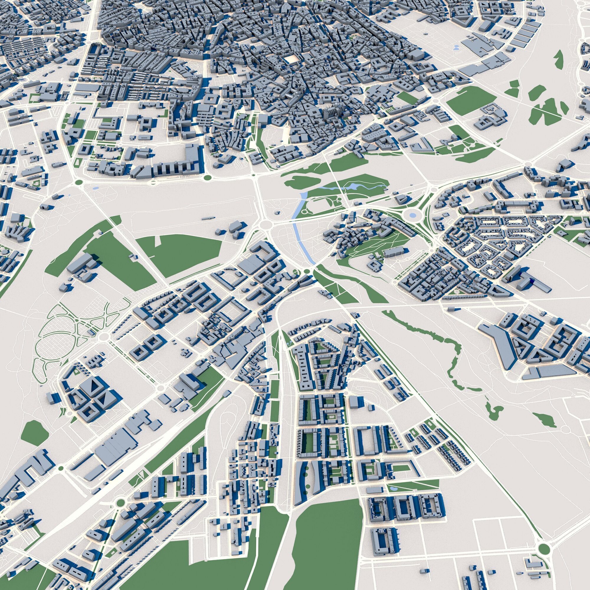 Salamanca City Spain 3D model_5