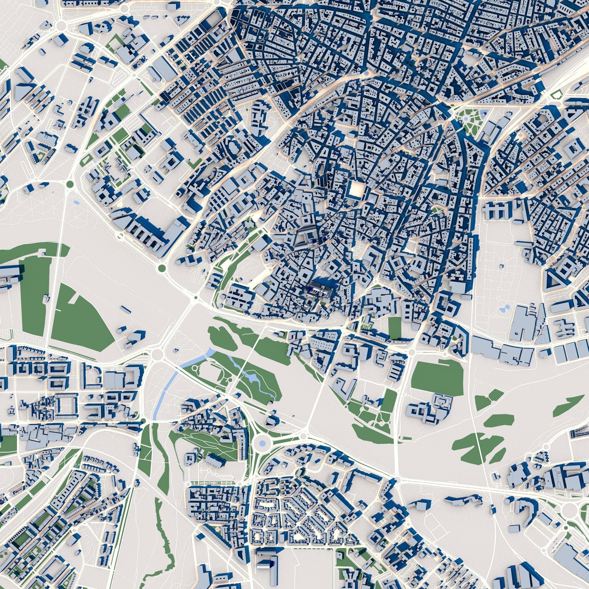 Salamanca City Spain 3D model_3