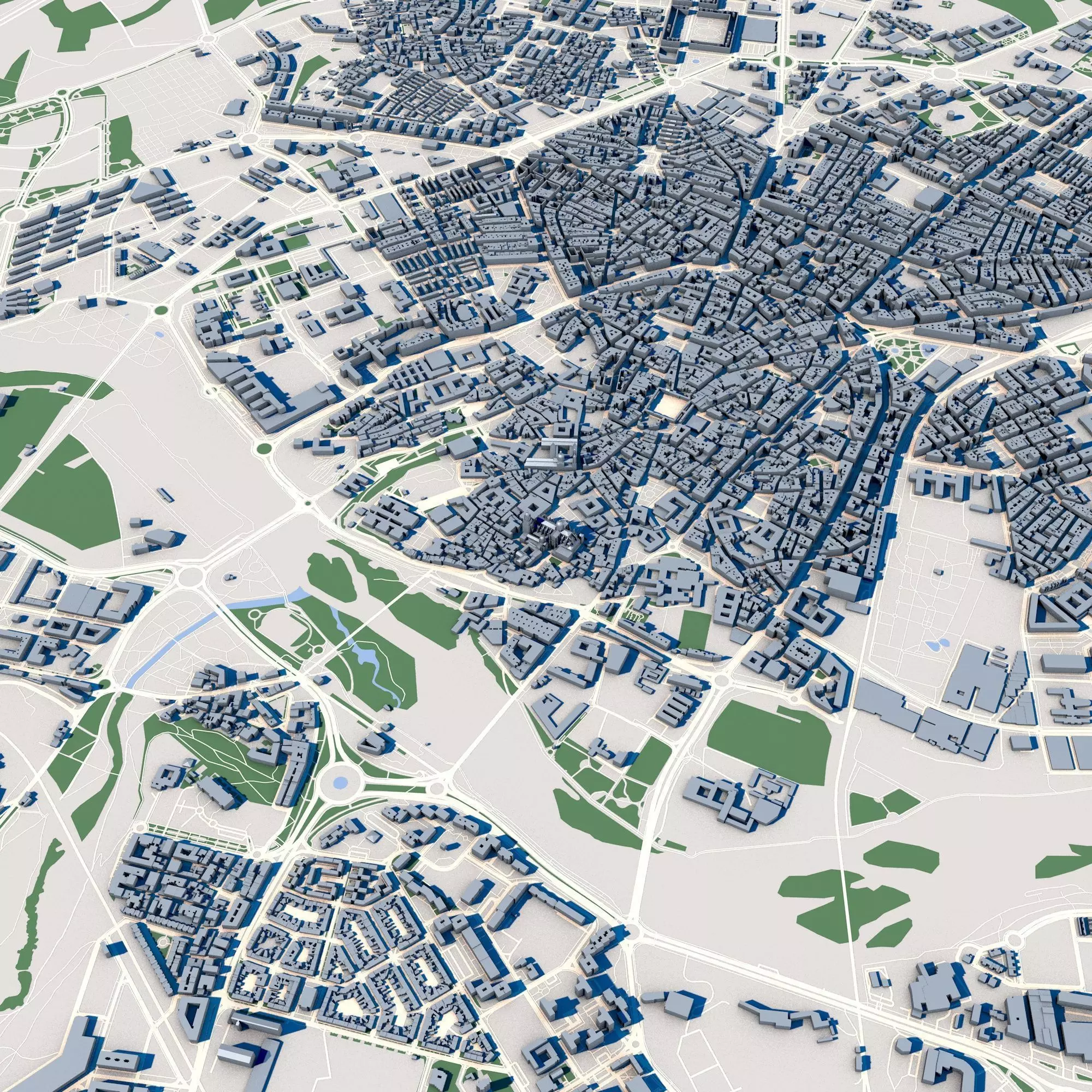 Salamanca City Spain 3D model_0