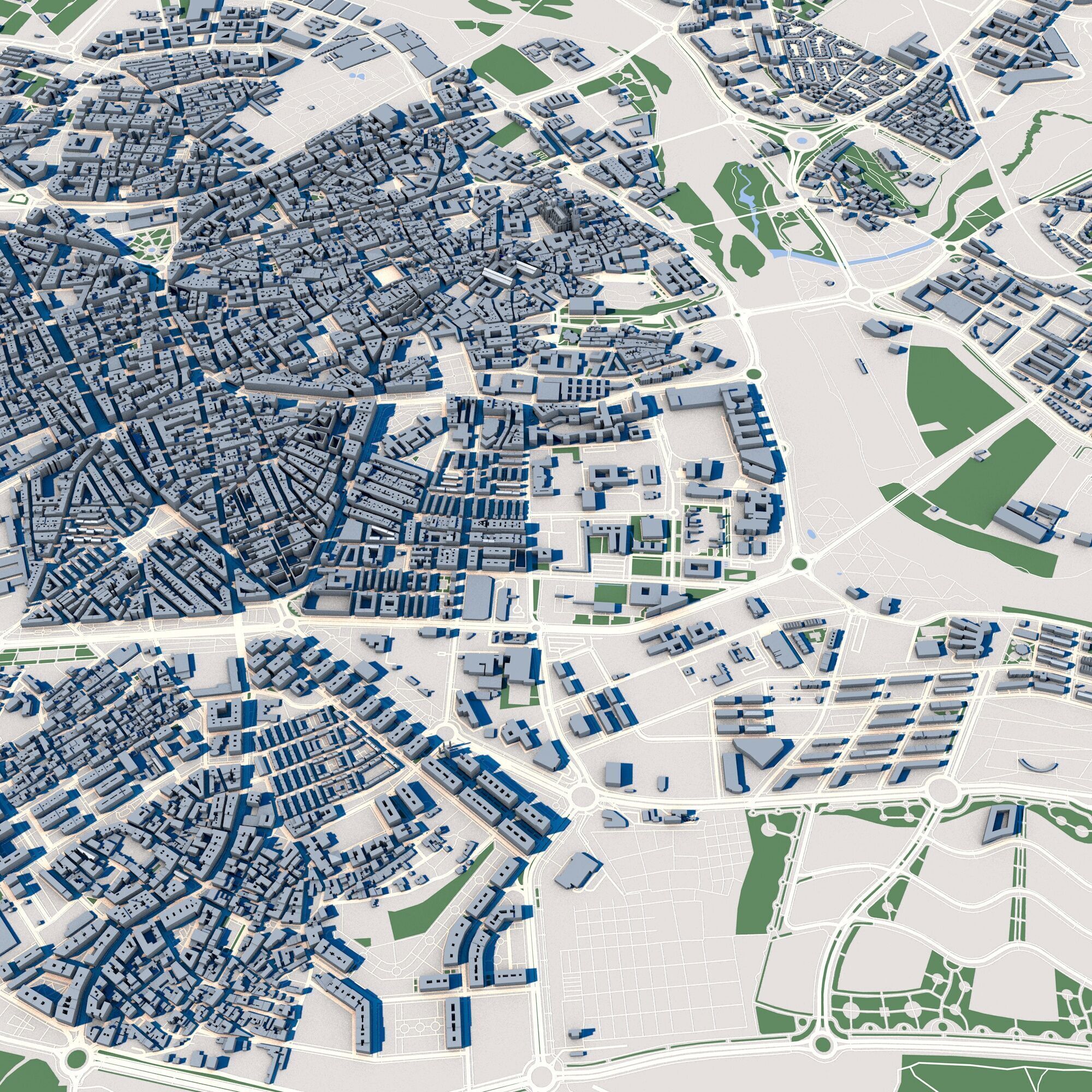 Salamanca City Spain 3D model_6
