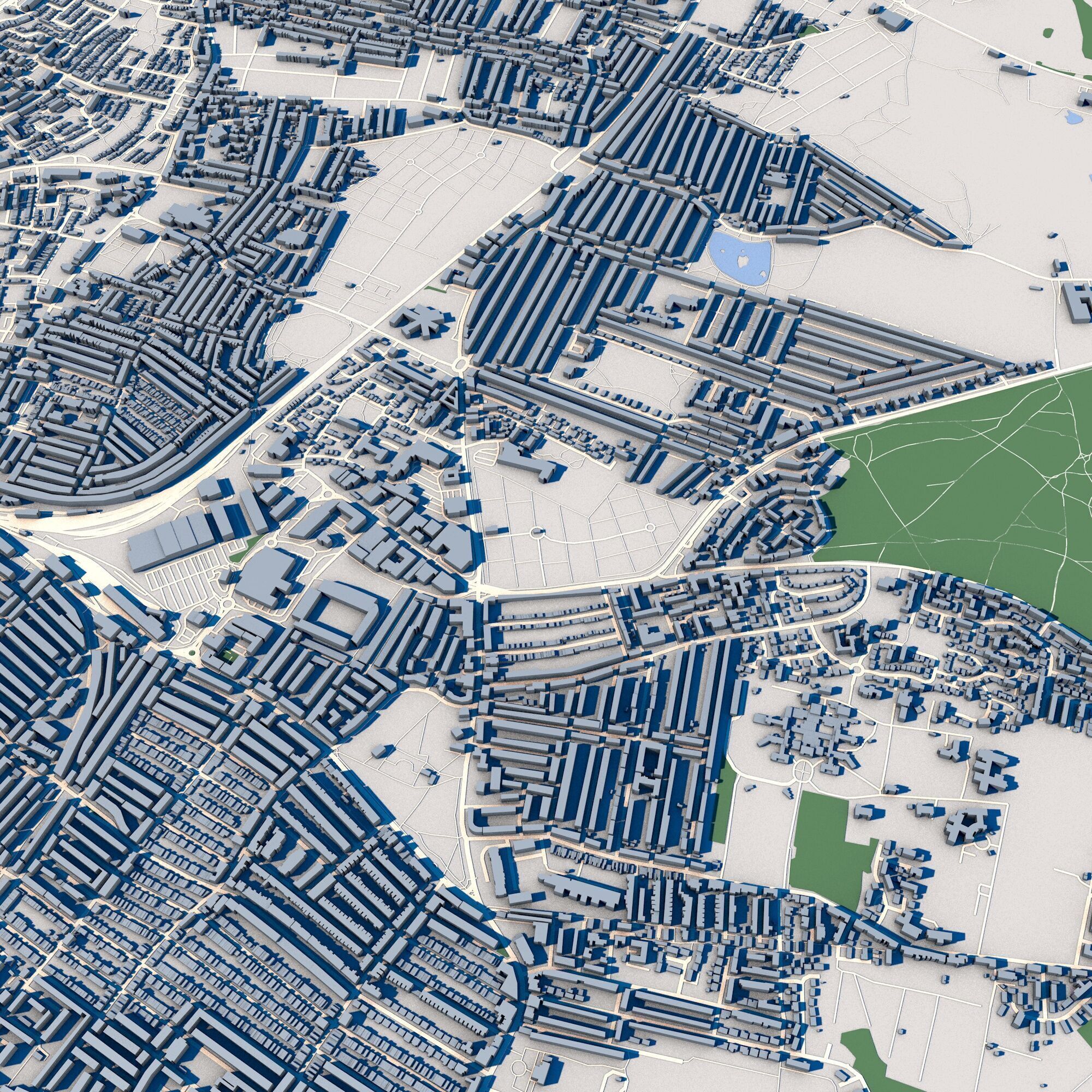 Portsmouth City England 3D model_9