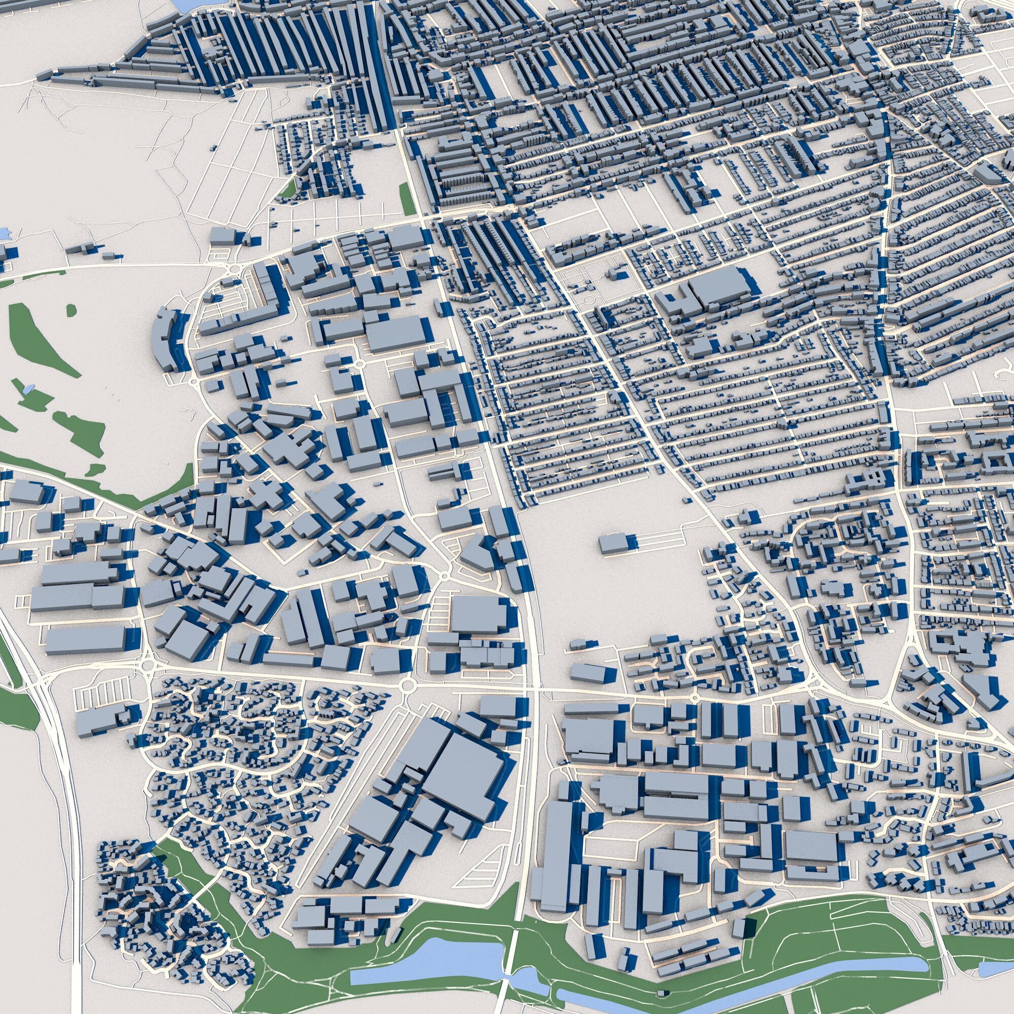 Portsmouth City England 3D model_6