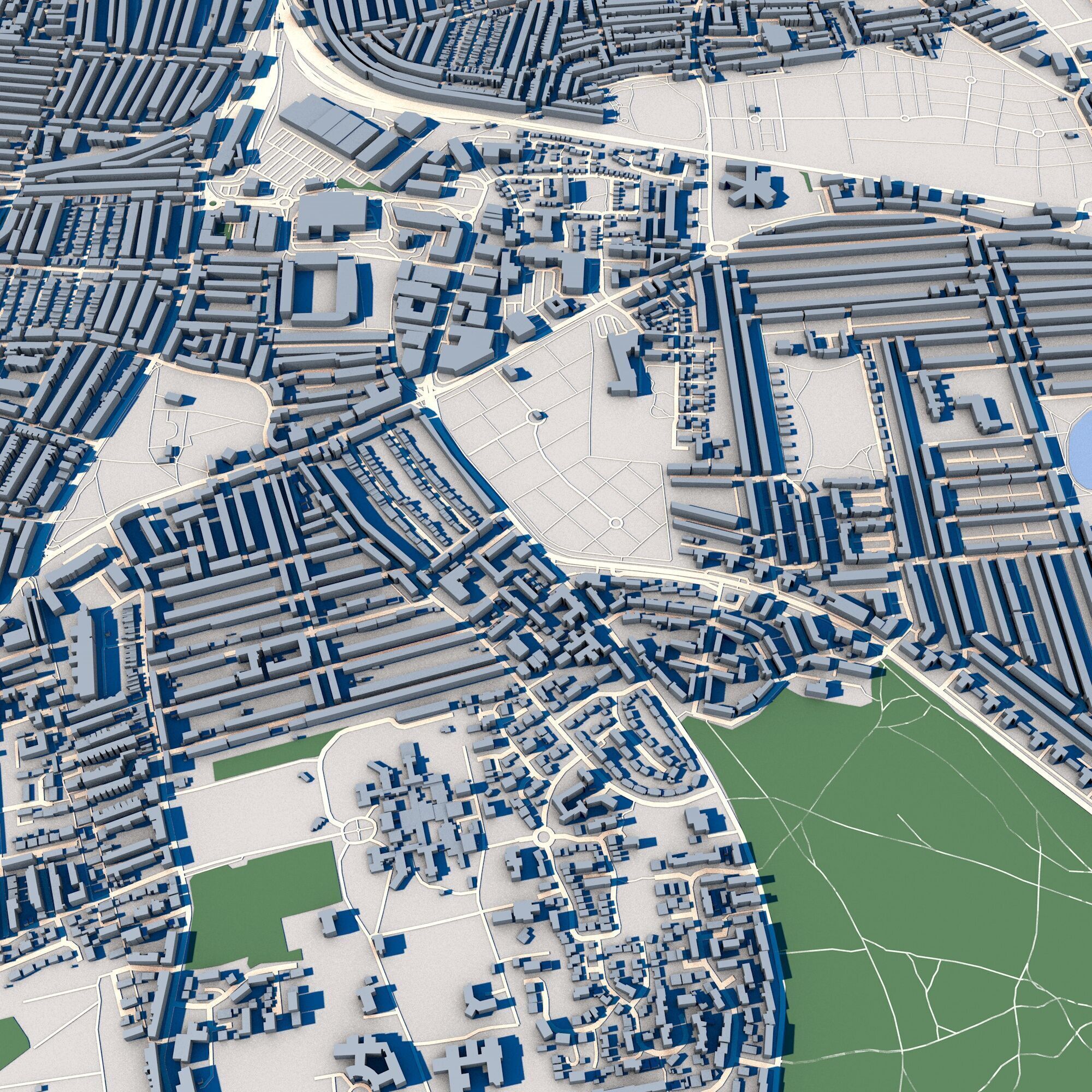 Portsmouth City England 3D model_5
