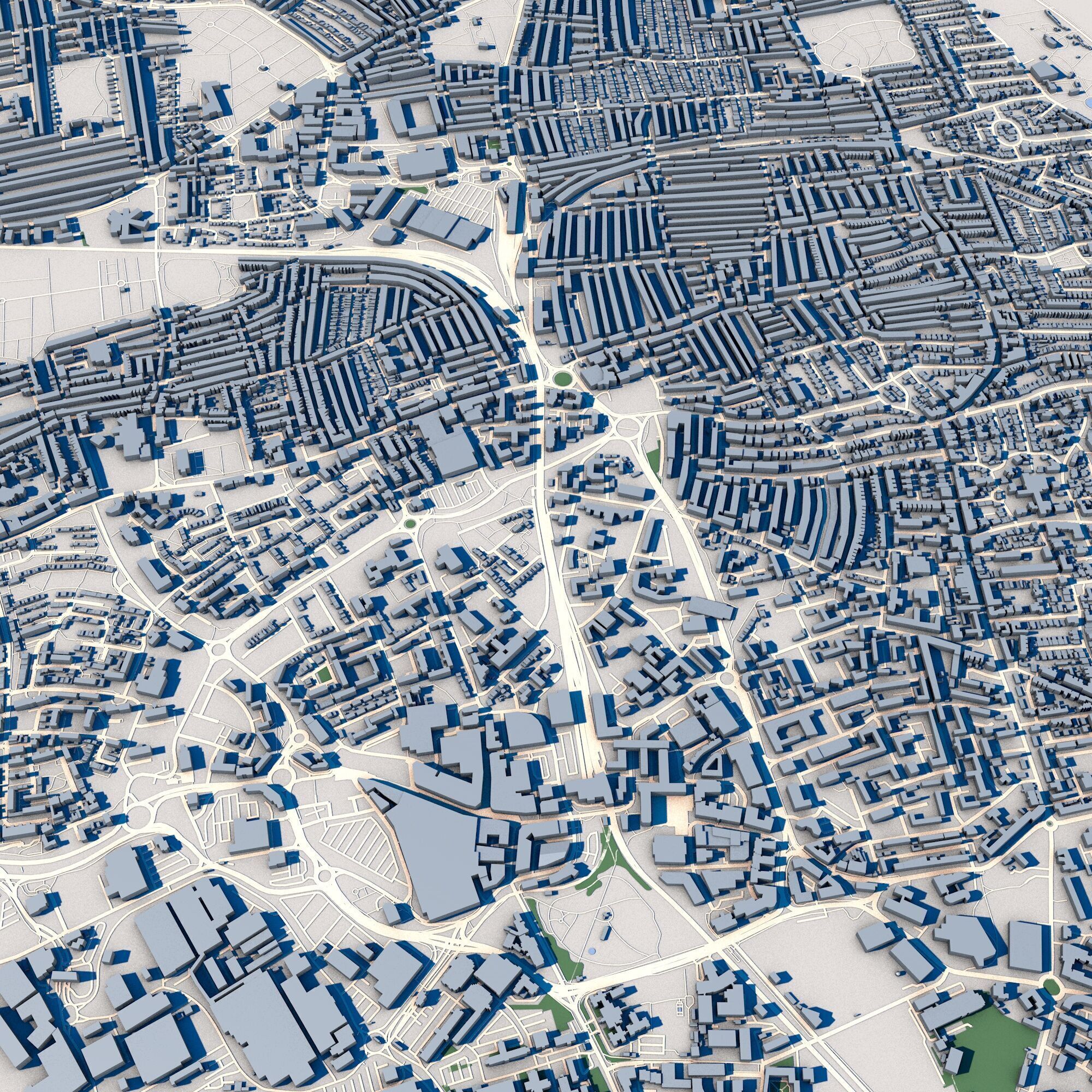 Portsmouth City England 3D model_8