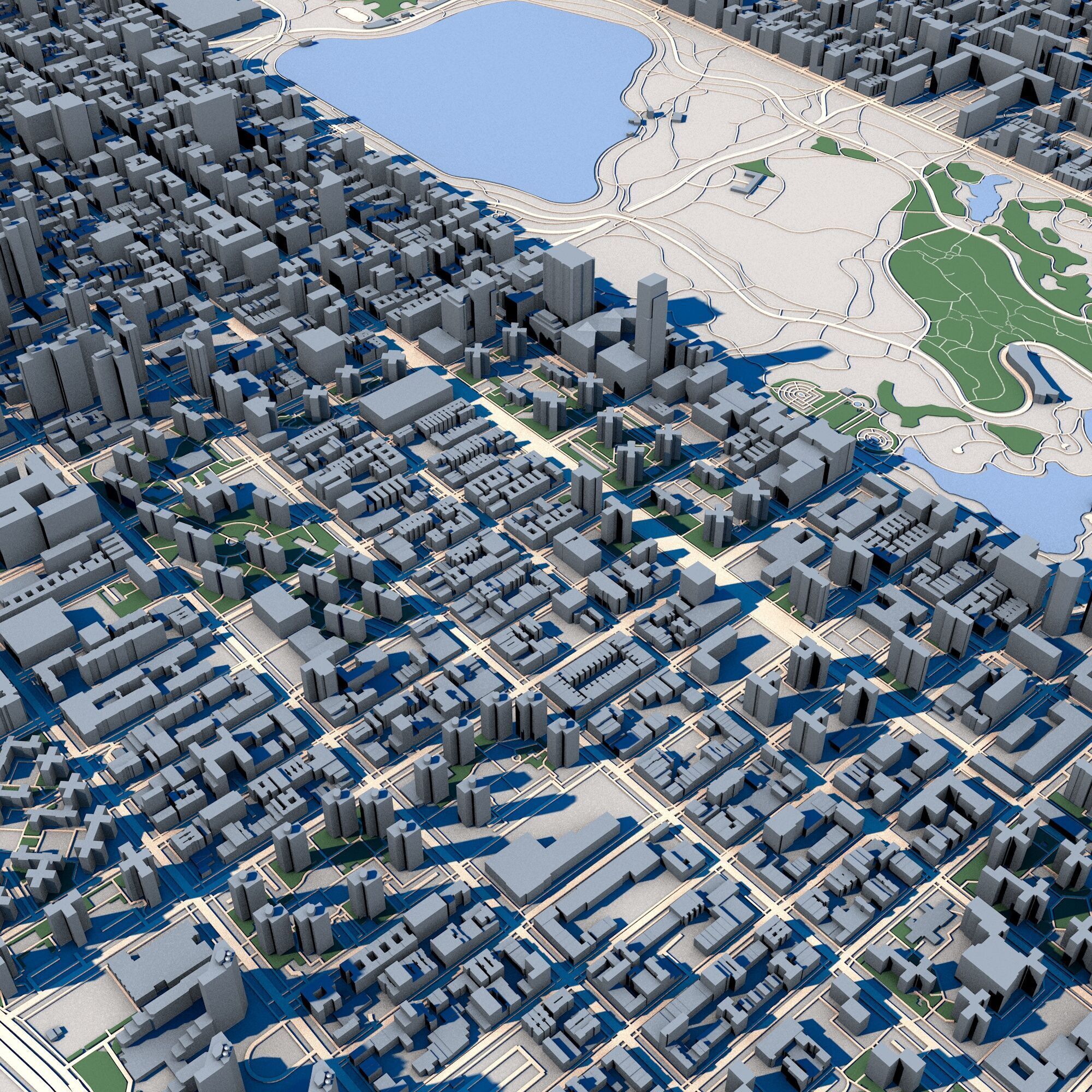 New York City in New York State 3D model_8