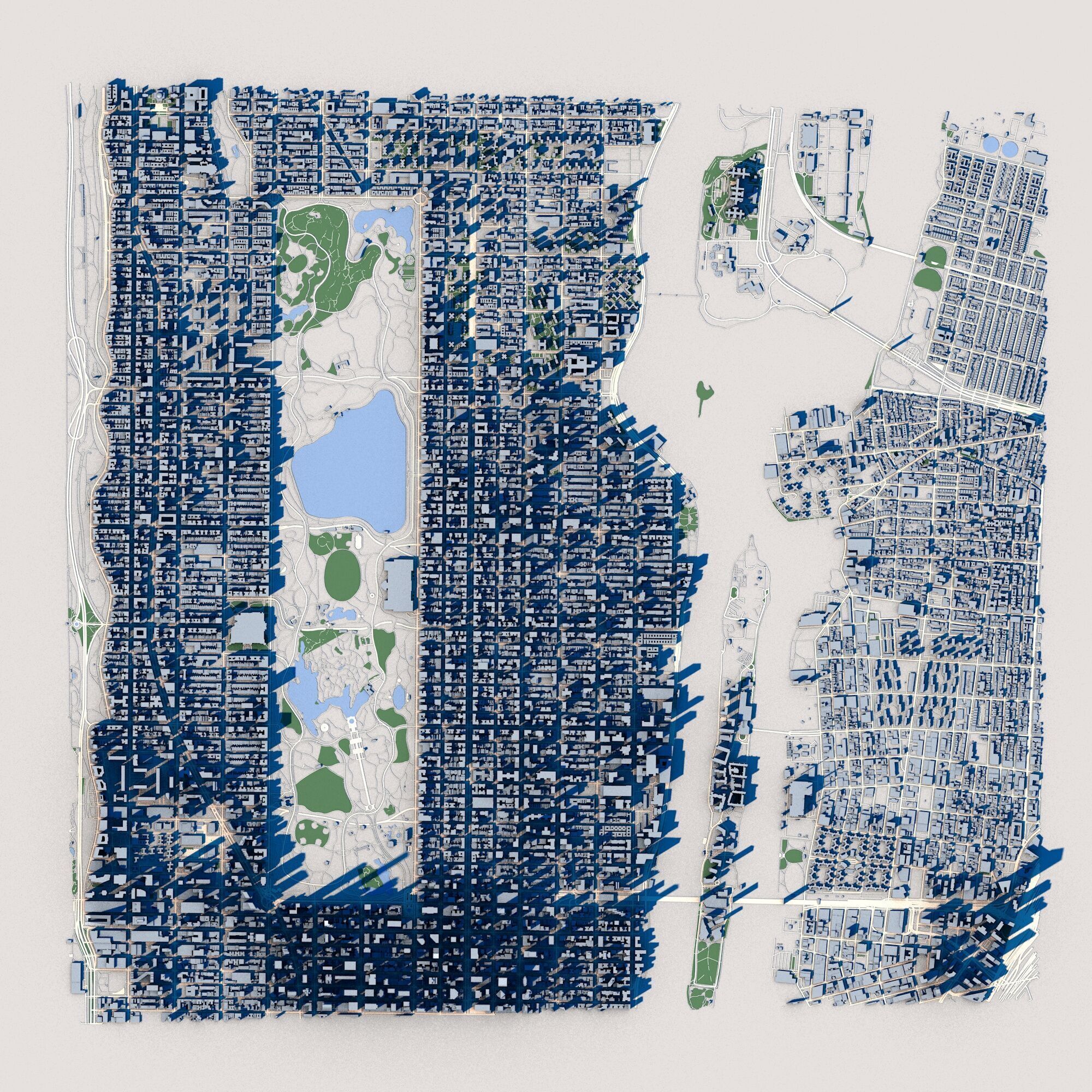 New York City in New York State 3D model_2