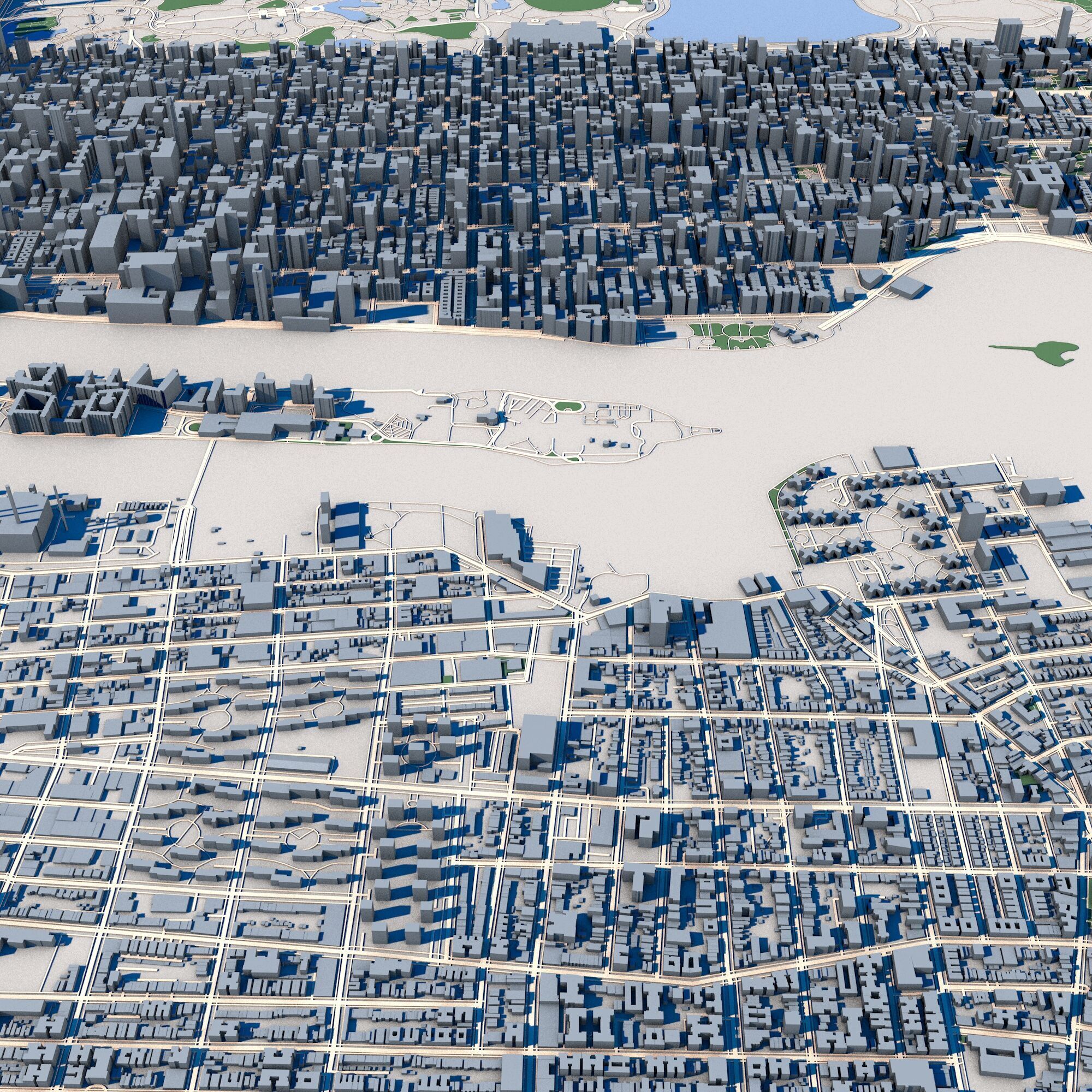 New York City in New York State 3D model_9