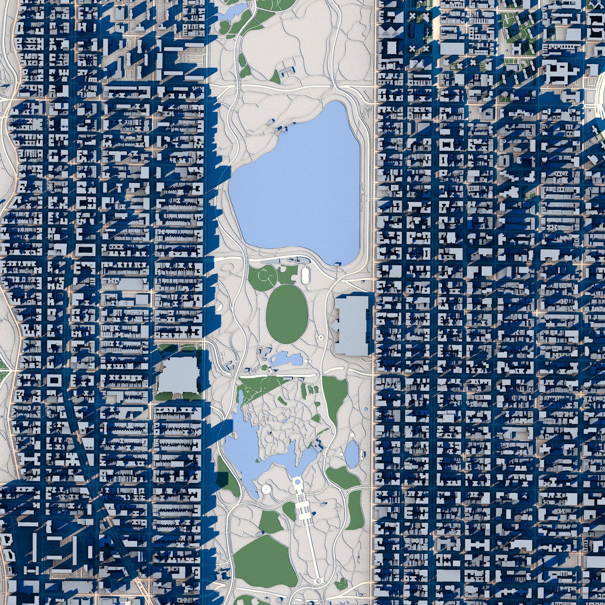 New York City in New York State 3D model_3