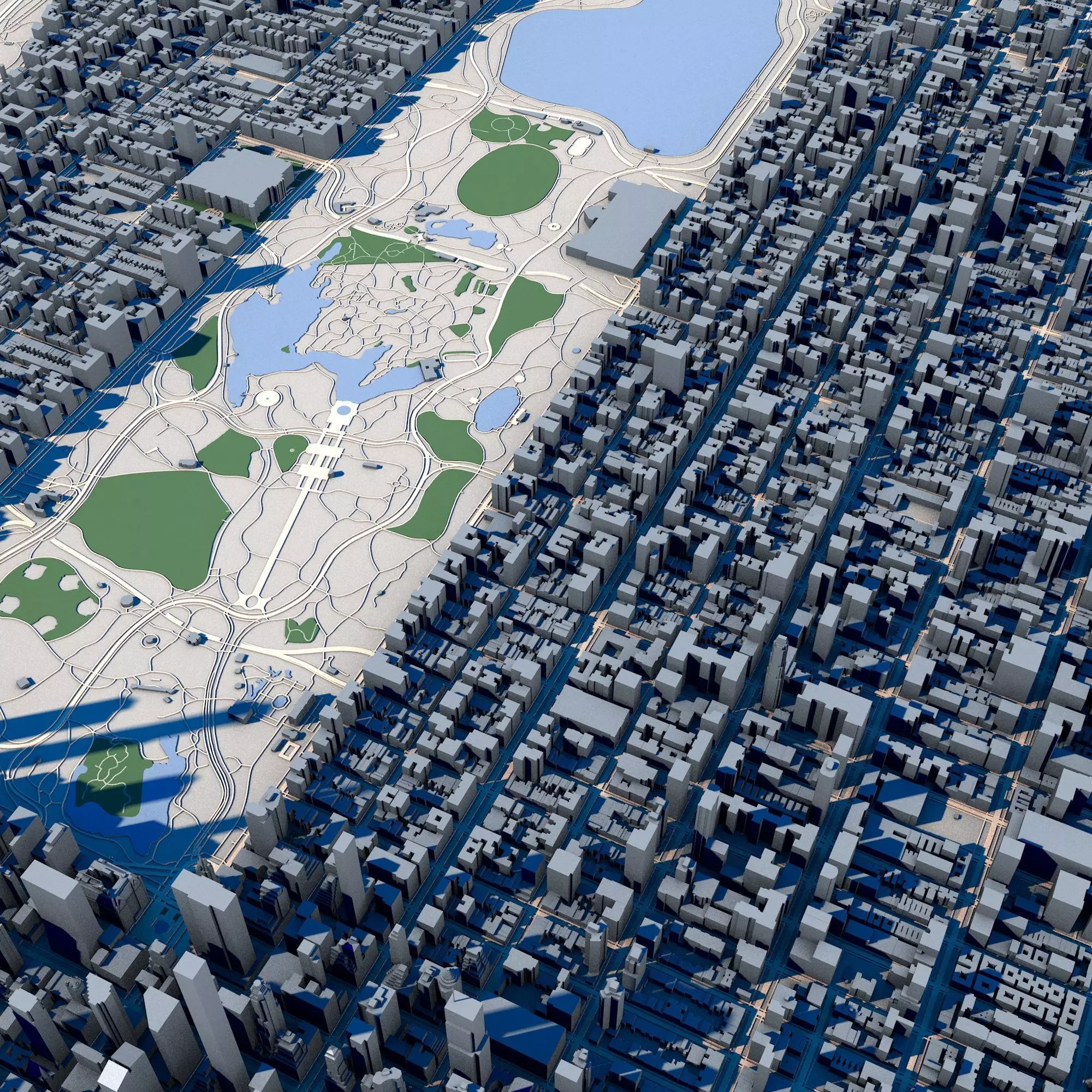 New York City in New York State 3D model_0