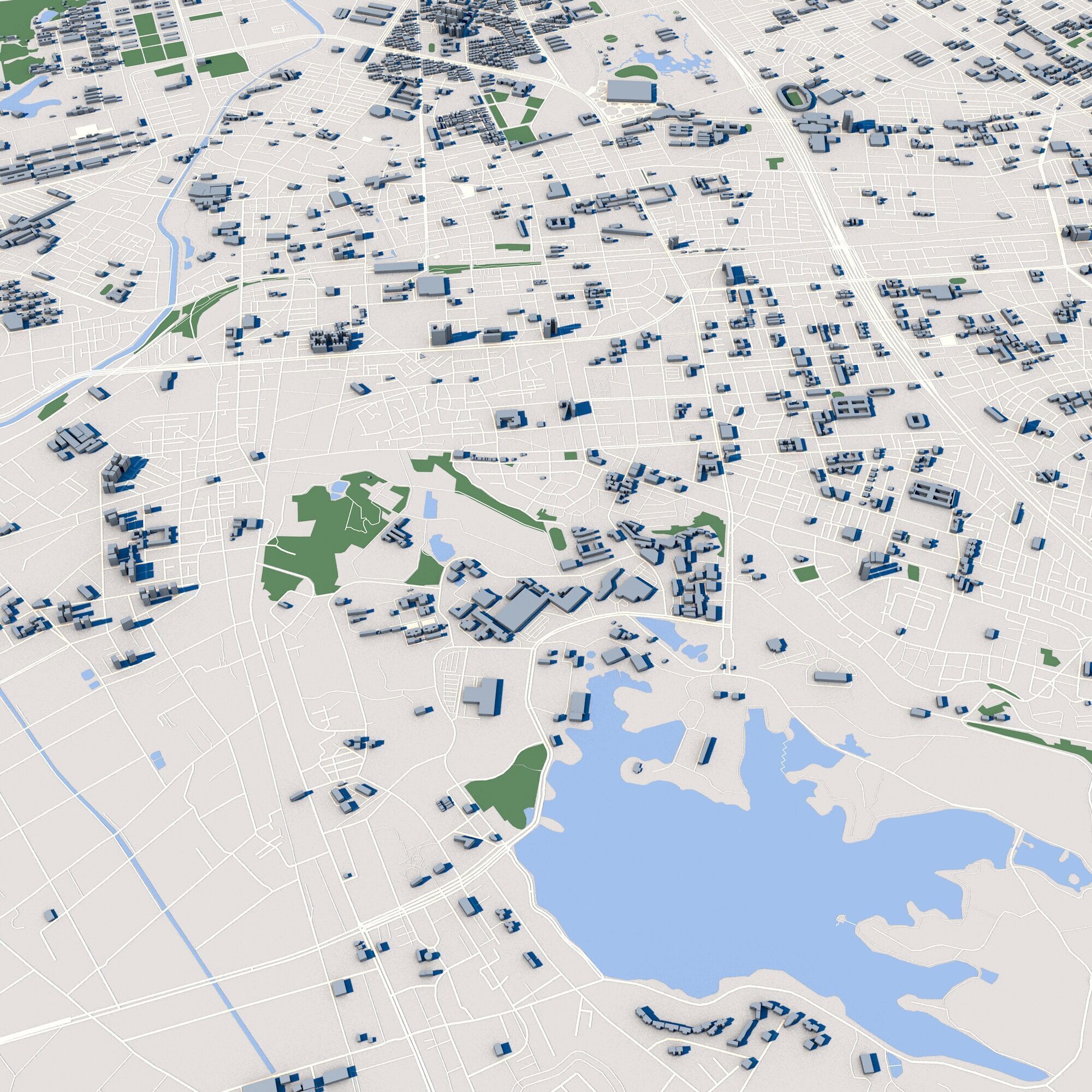 Kaohsiung City Taiwan 3D model_6