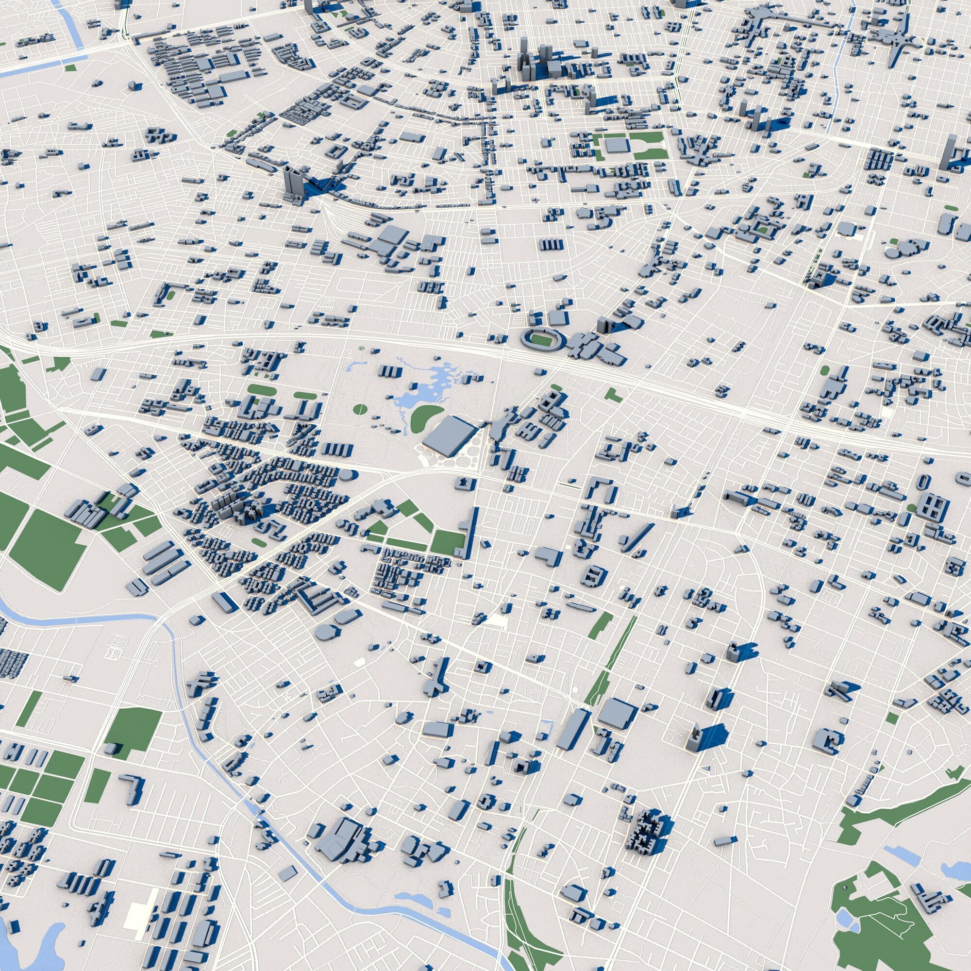 Kaohsiung City Taiwan 3D model_5