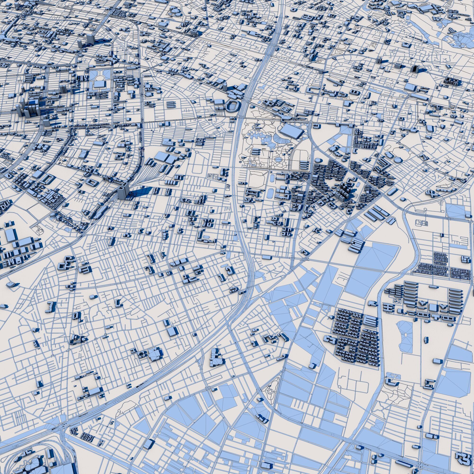 Kaohsiung City Taiwan 3D model_8