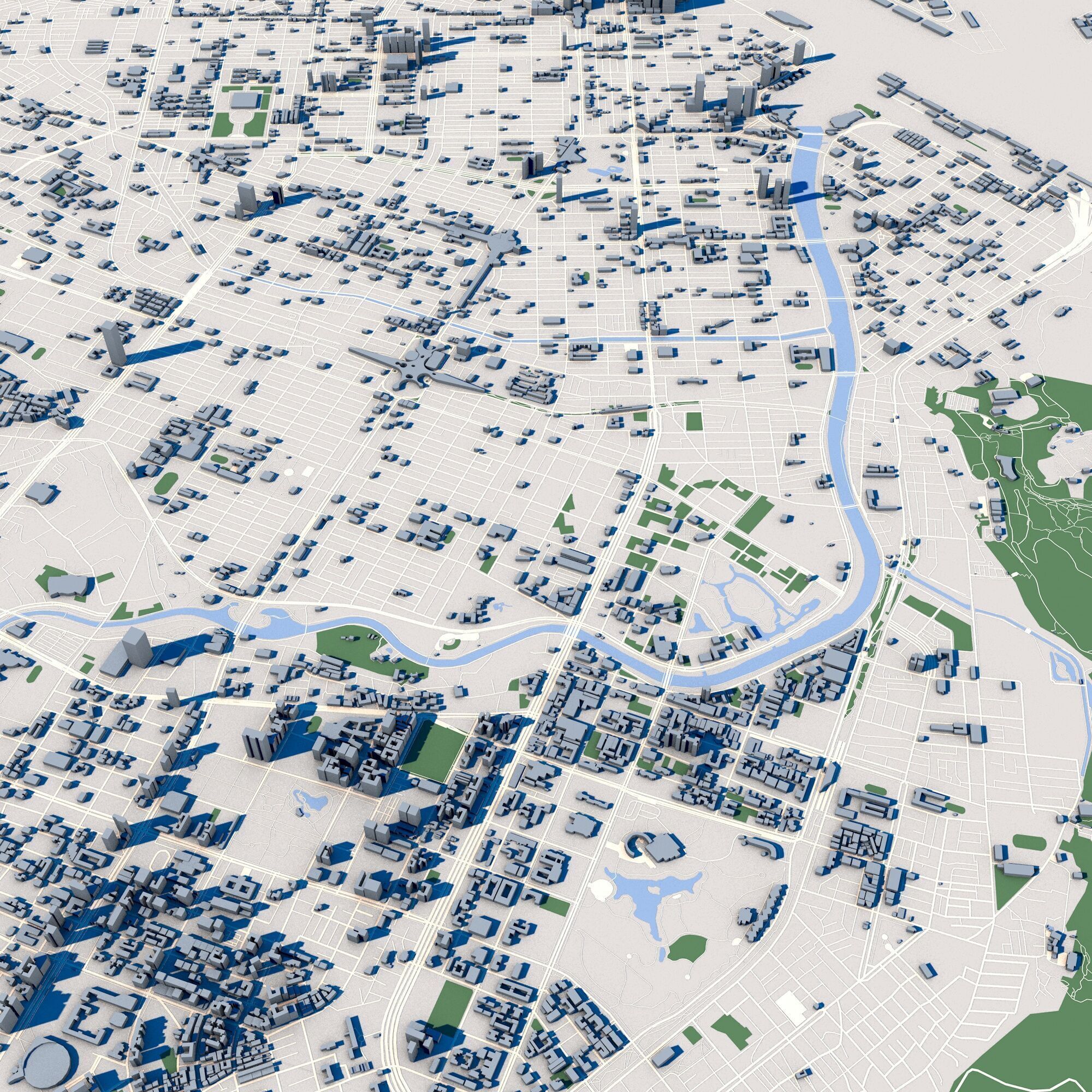 Kaohsiung City Taiwan 3D model_7