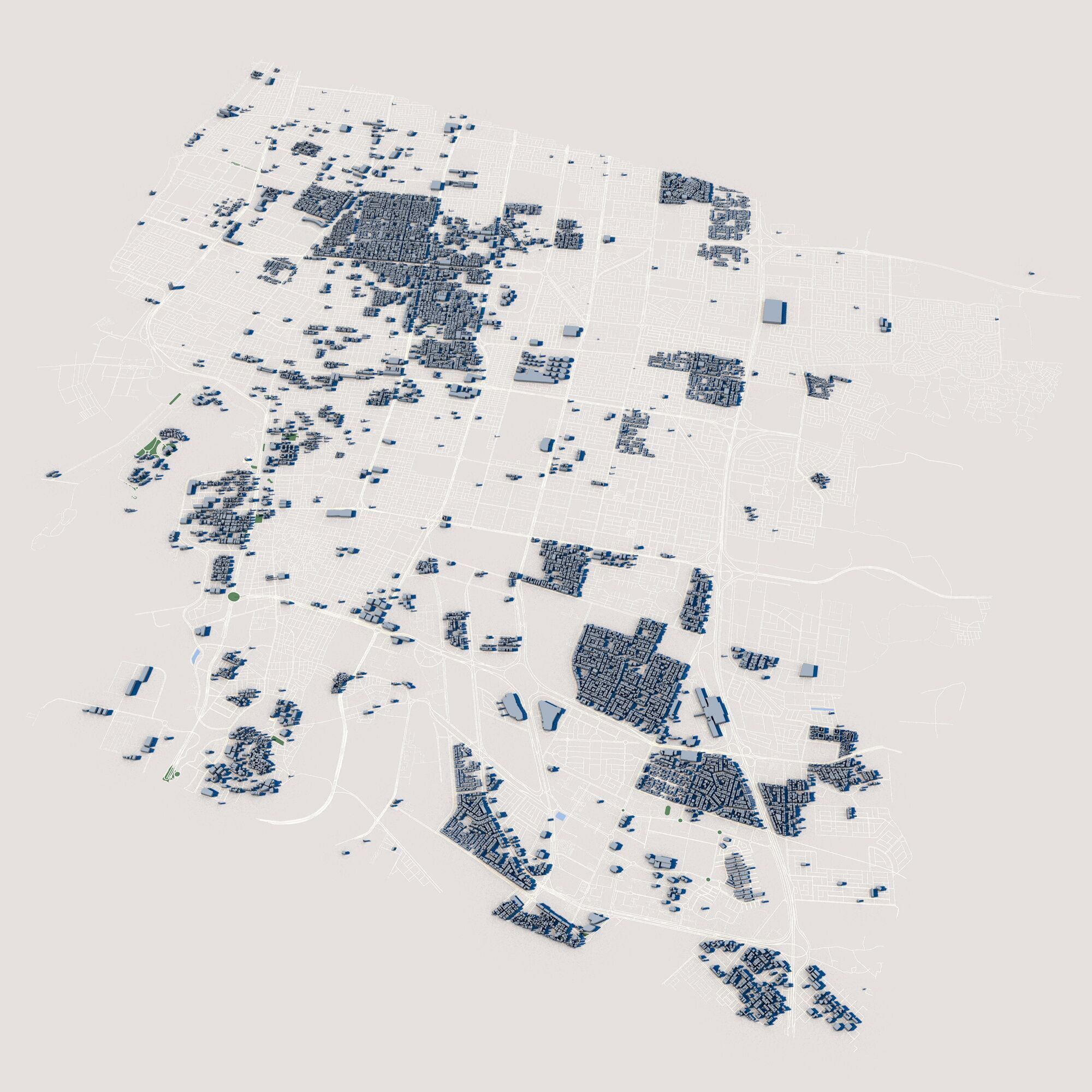 Jeddah City Saudi Arabia 3D model_1