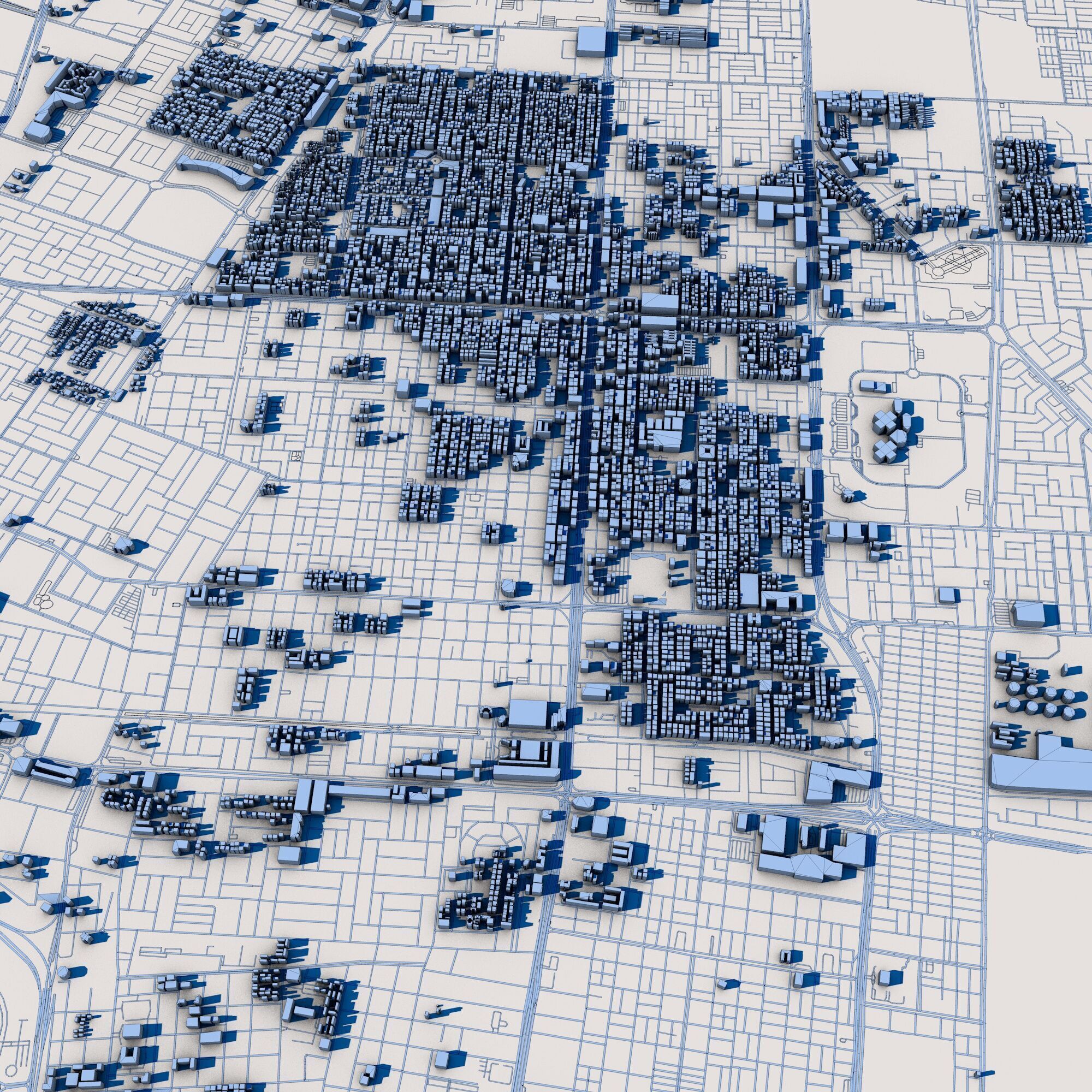 Jeddah City Saudi Arabia 3D model_7