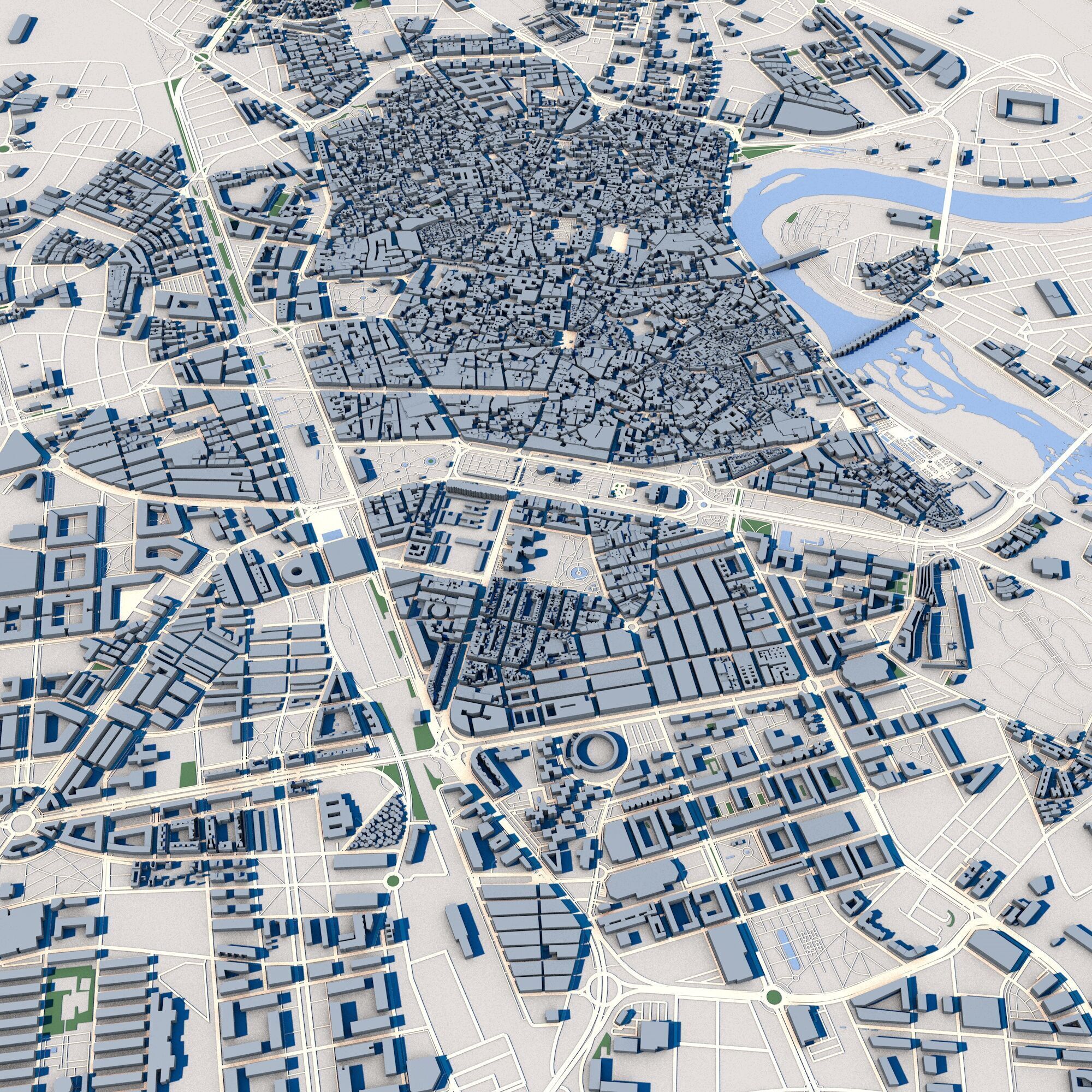 Cordoba City Spain 3D model_4