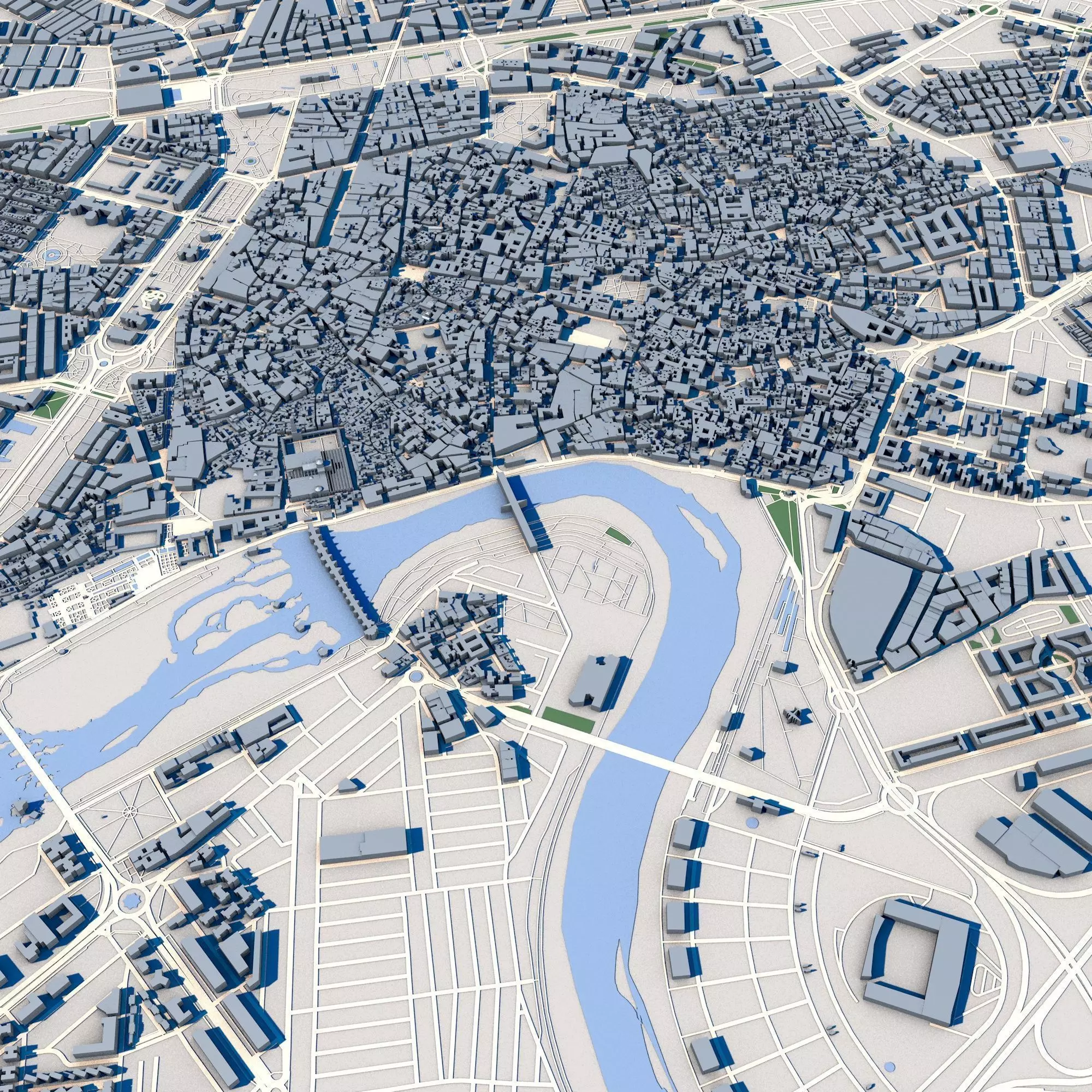 Cordoba City Spain 3D model_0