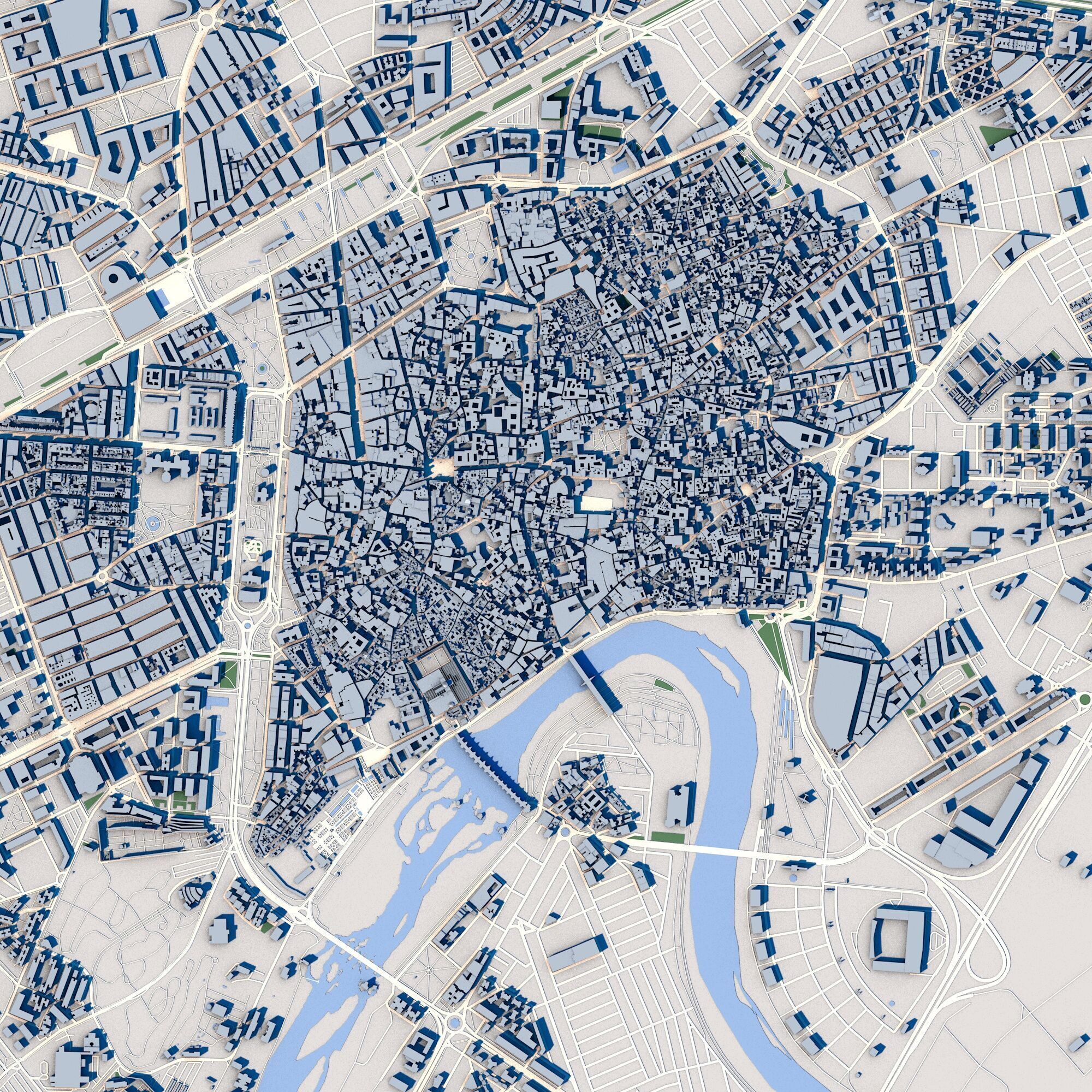 Cordoba City Spain 3D model_3