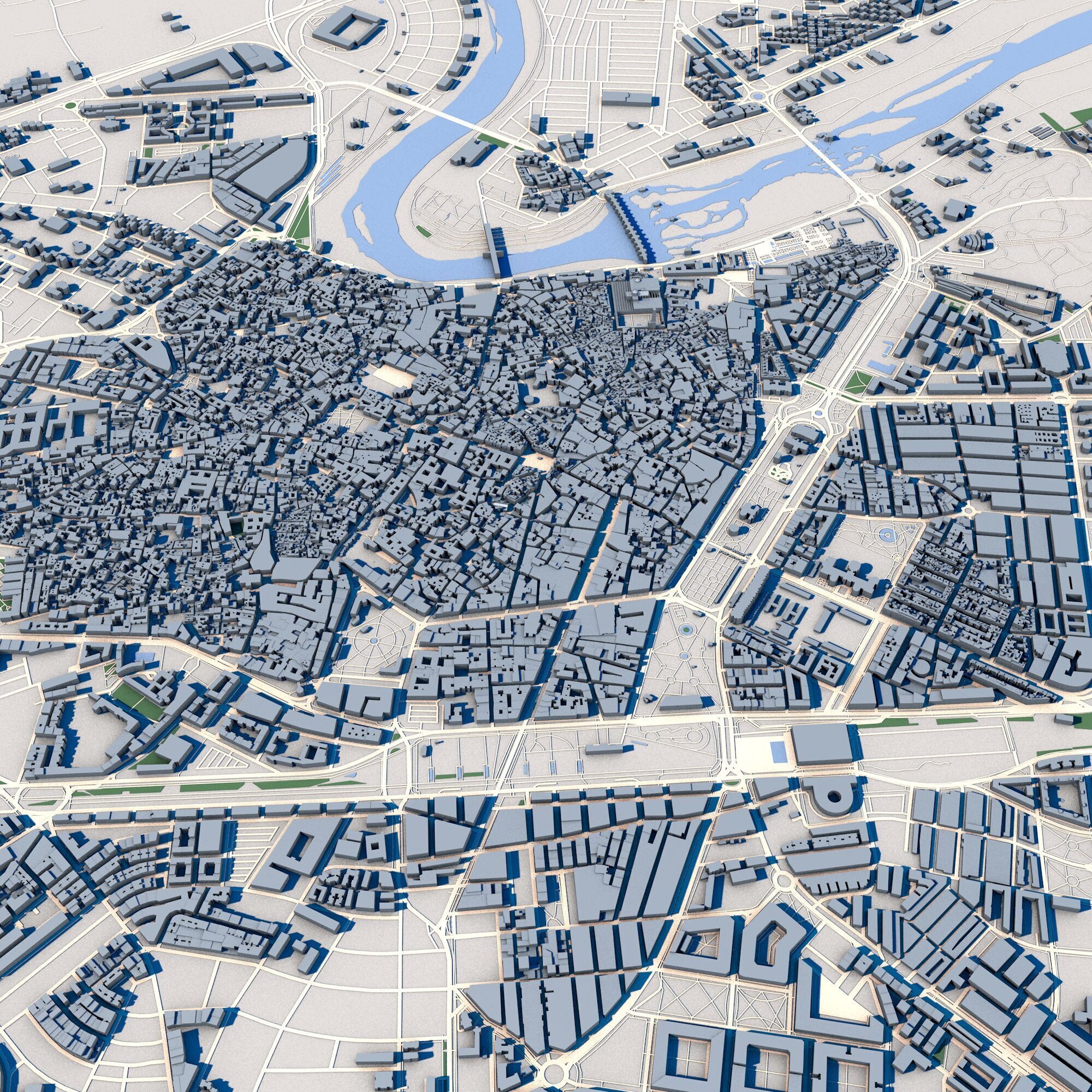 Cordoba City Spain 3D model_6