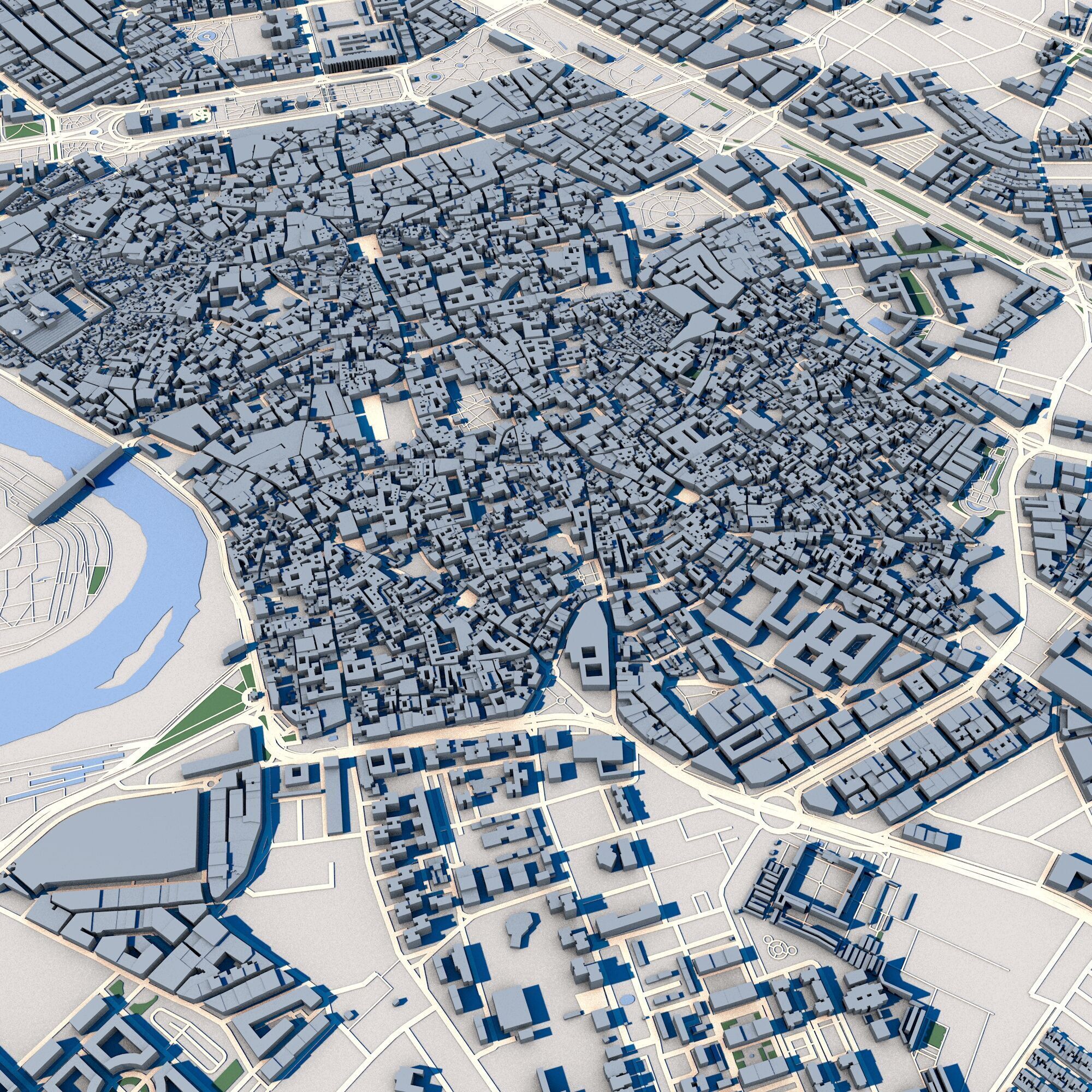 Cordoba City Spain 3D model_8