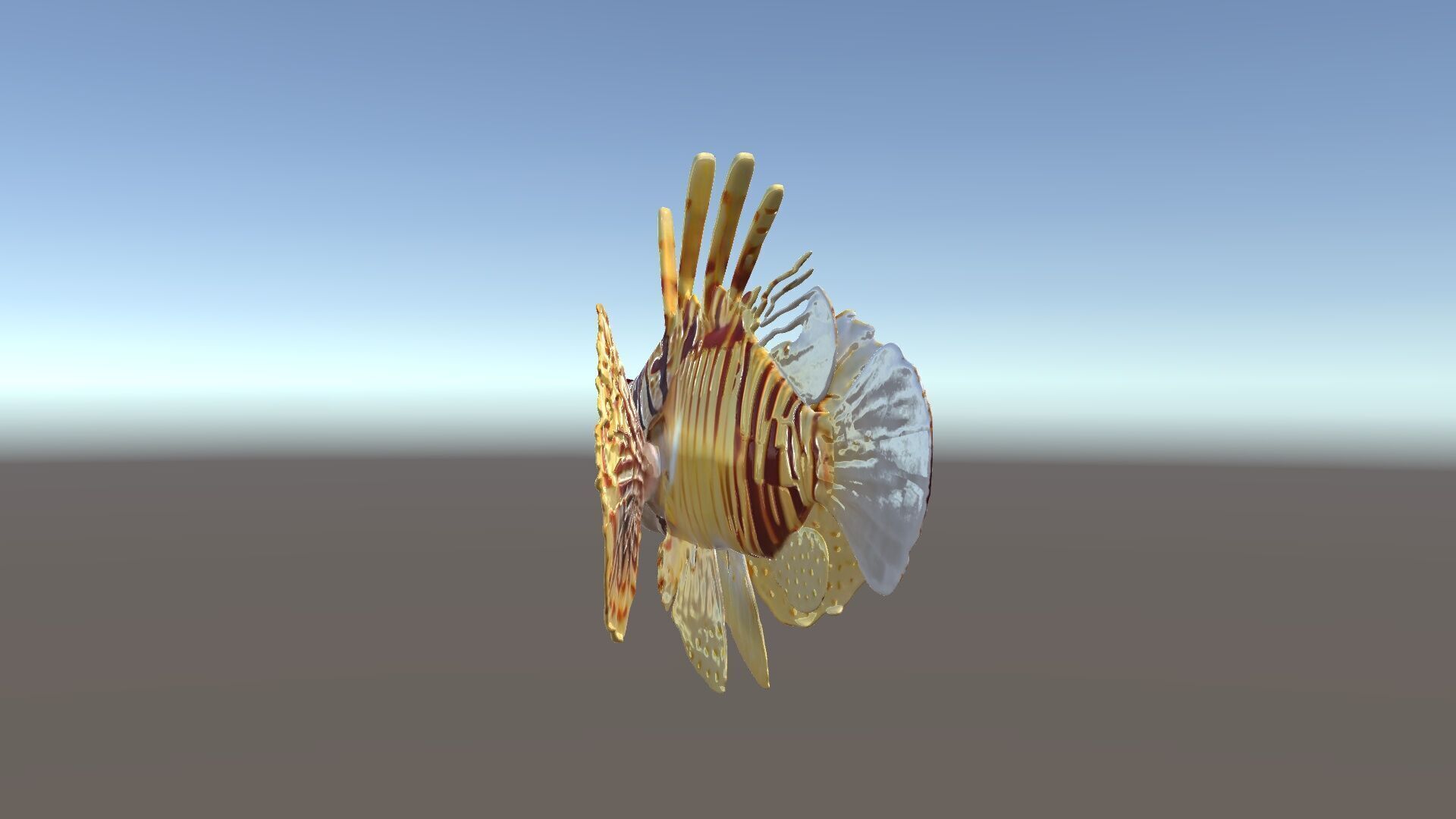 Lionfish D Model Pack for Aquatic Scenes Low-poly 3D model_5