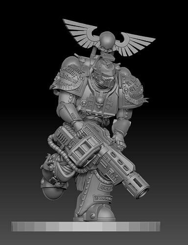Steel Sentinel 11 3D print model