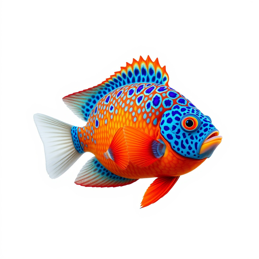 Vibrant Tropical Fish D Model Pack Low-poly 3D model_4