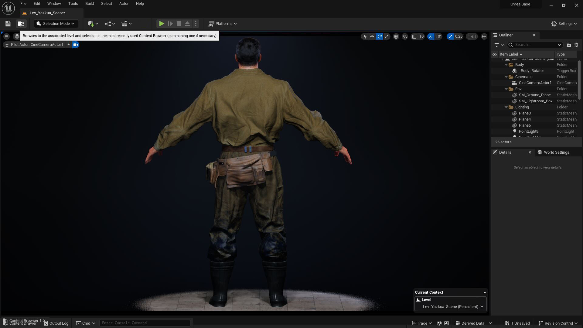 Rick Military Mechanic Game-Ready Repairman Character Low-poly 3D model_19