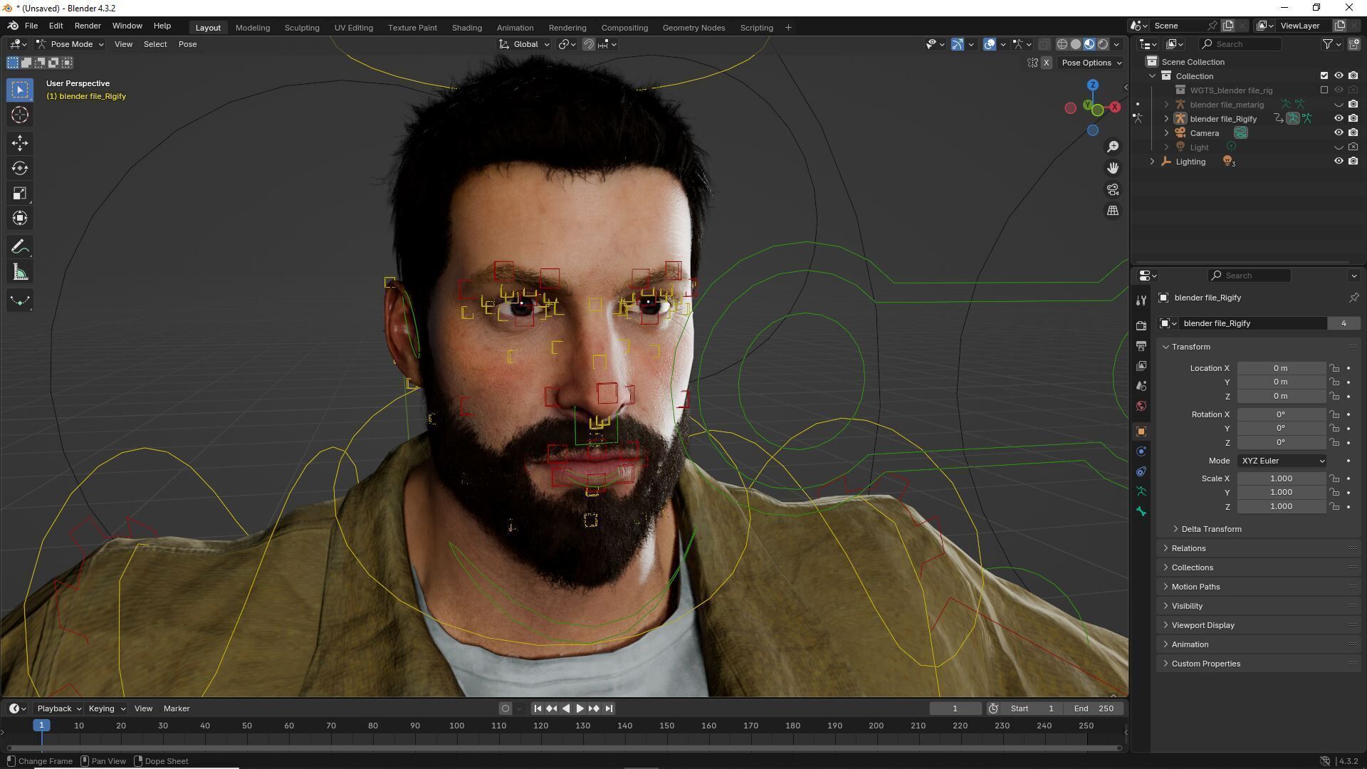 Rick Military Mechanic Game-Ready Repairman Character Low-poly 3D model_10
