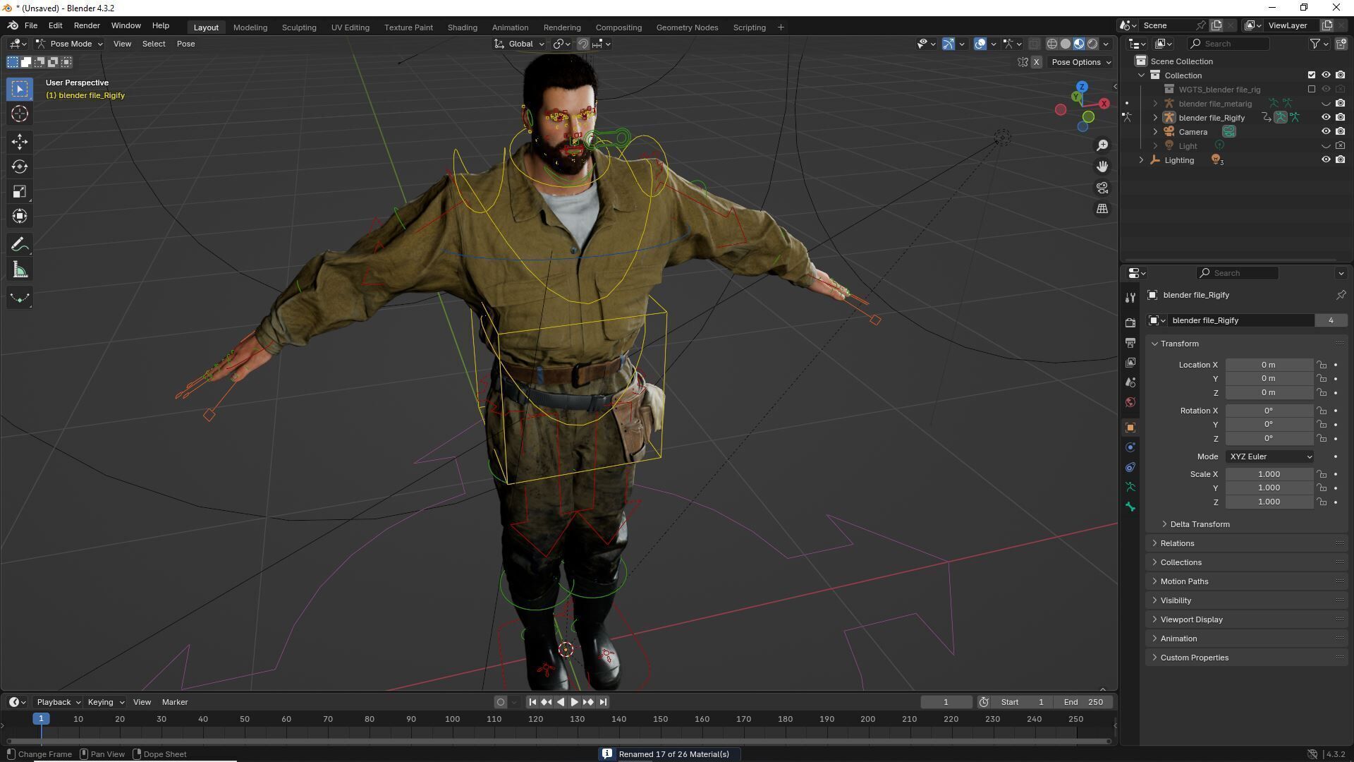 Rick Military Mechanic Game-Ready Repairman Character Low-poly 3D model_9