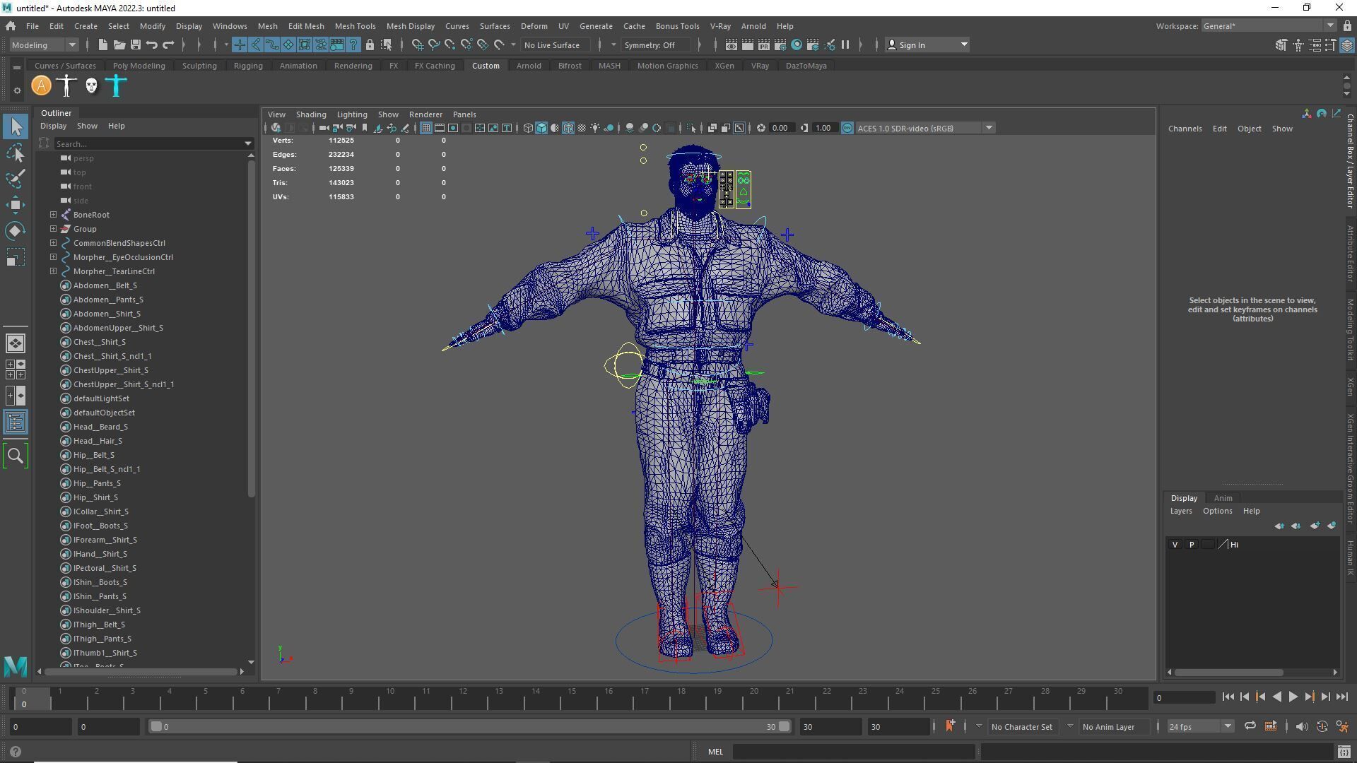 Rick Military Mechanic Game-Ready Repairman Character Low-poly 3D model_12