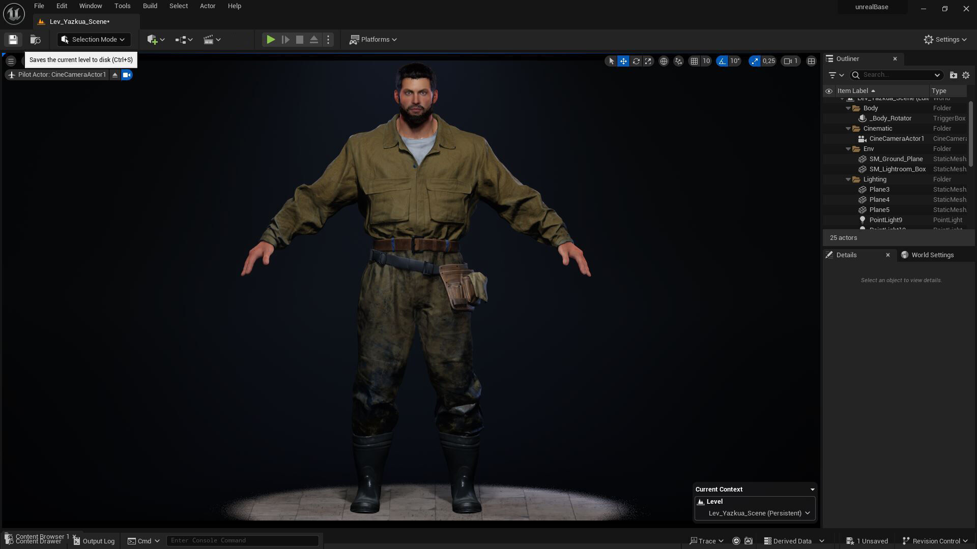 Rick Military Mechanic Game-Ready Repairman Character Low-poly 3D model_18