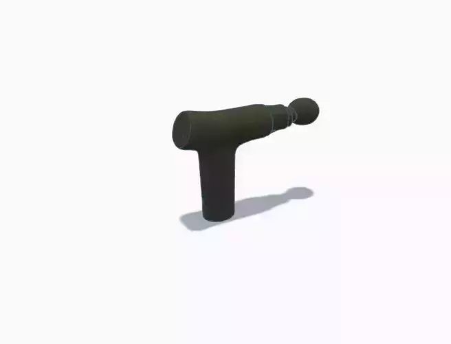 Massage Gun Replica 3D Model STL OBJ FBX