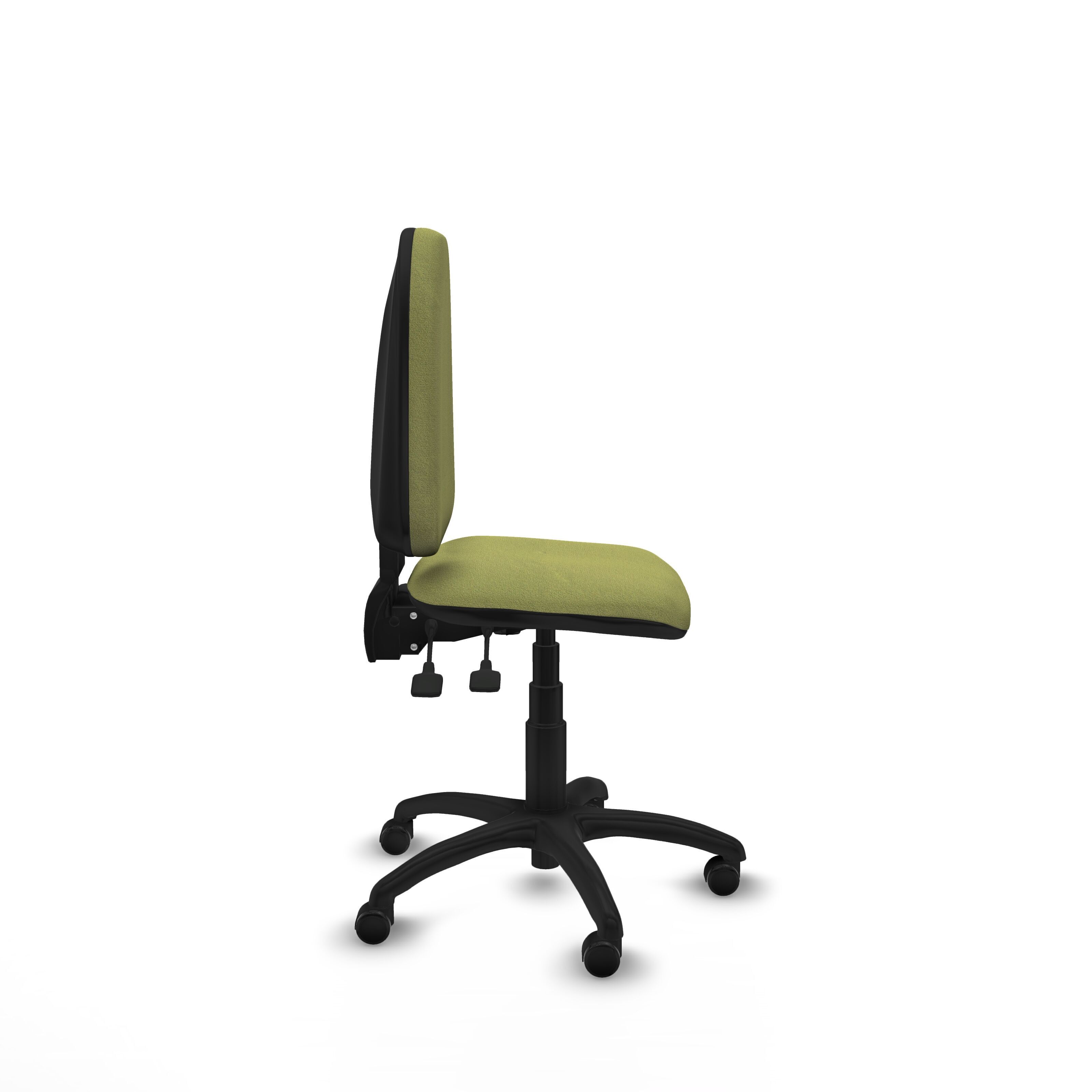 Modern Office Chair Low-poly 3D model_7