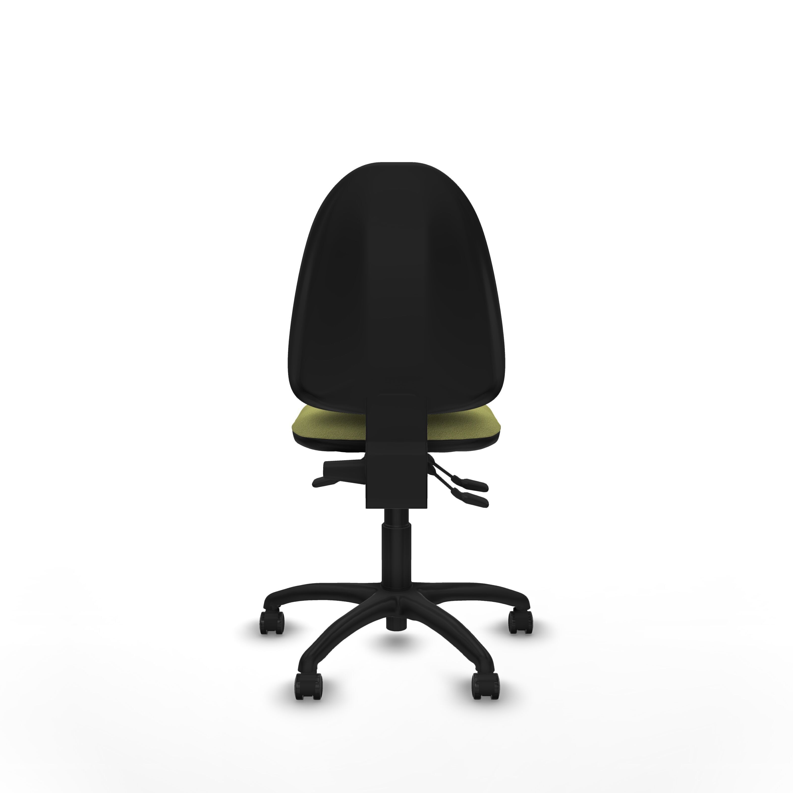 Modern Office Chair Low-poly 3D model_5