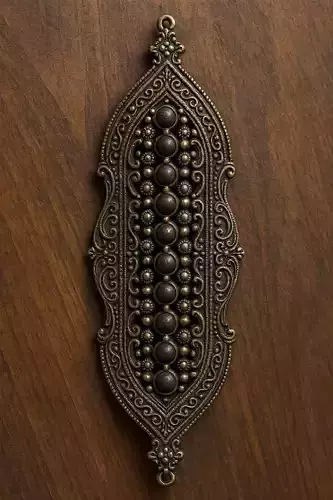 Ornate Decorative Metal Plate
