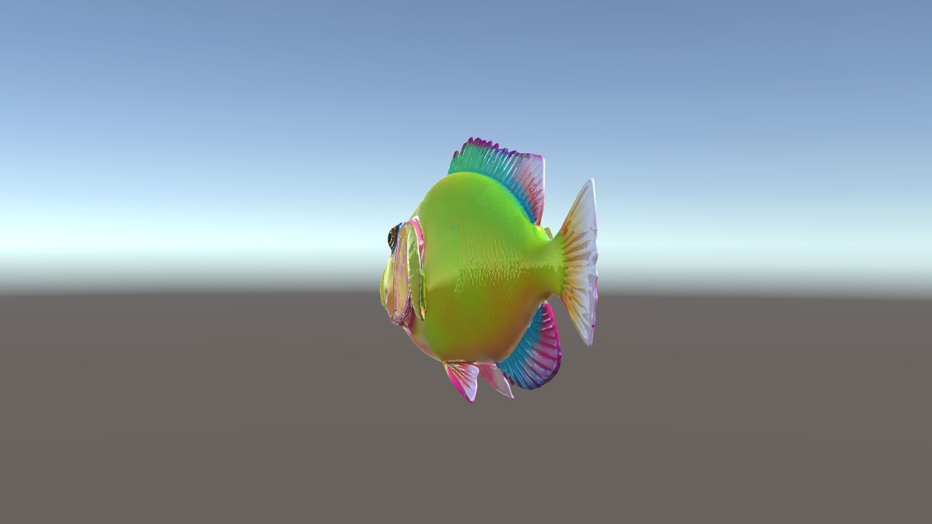 Colorful Tropical Fish D Model Pack Low-poly 3D model_5