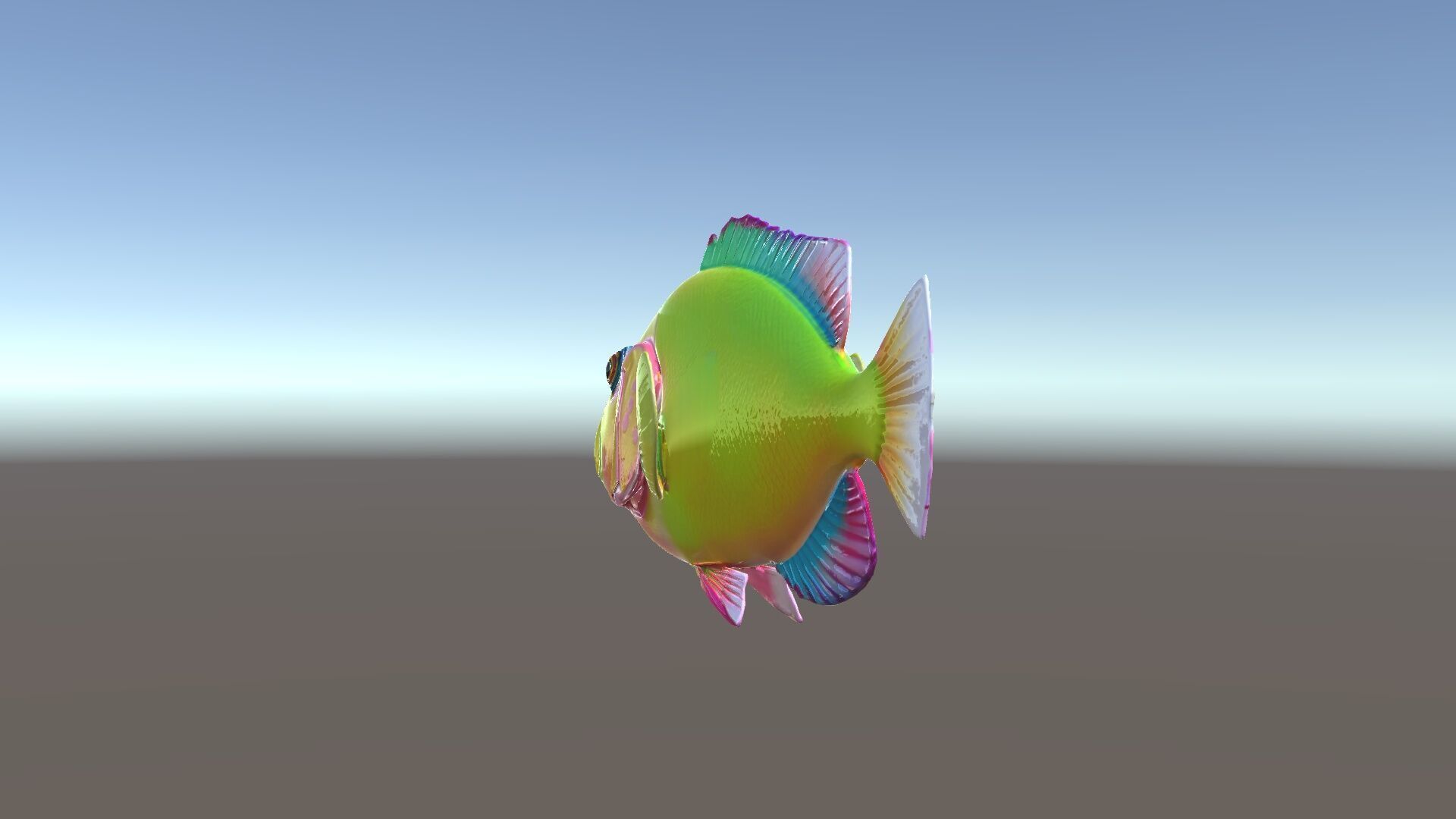 Colorful Tropical Fish D Model Pack Low-poly 3D model_19