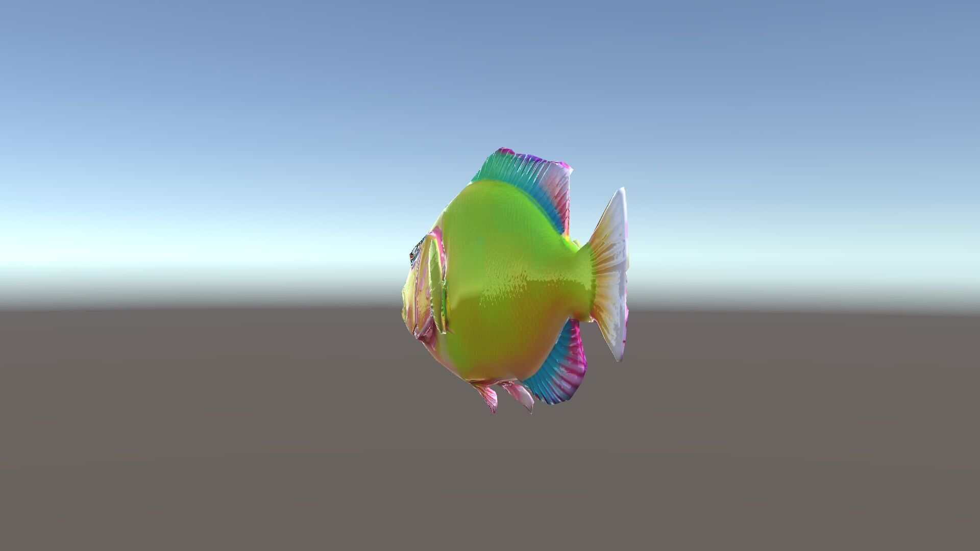Colorful Tropical Fish D Model Pack Low-poly 3D model_7