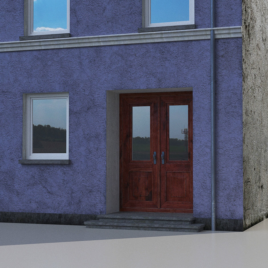 European residence 01 3D model_11