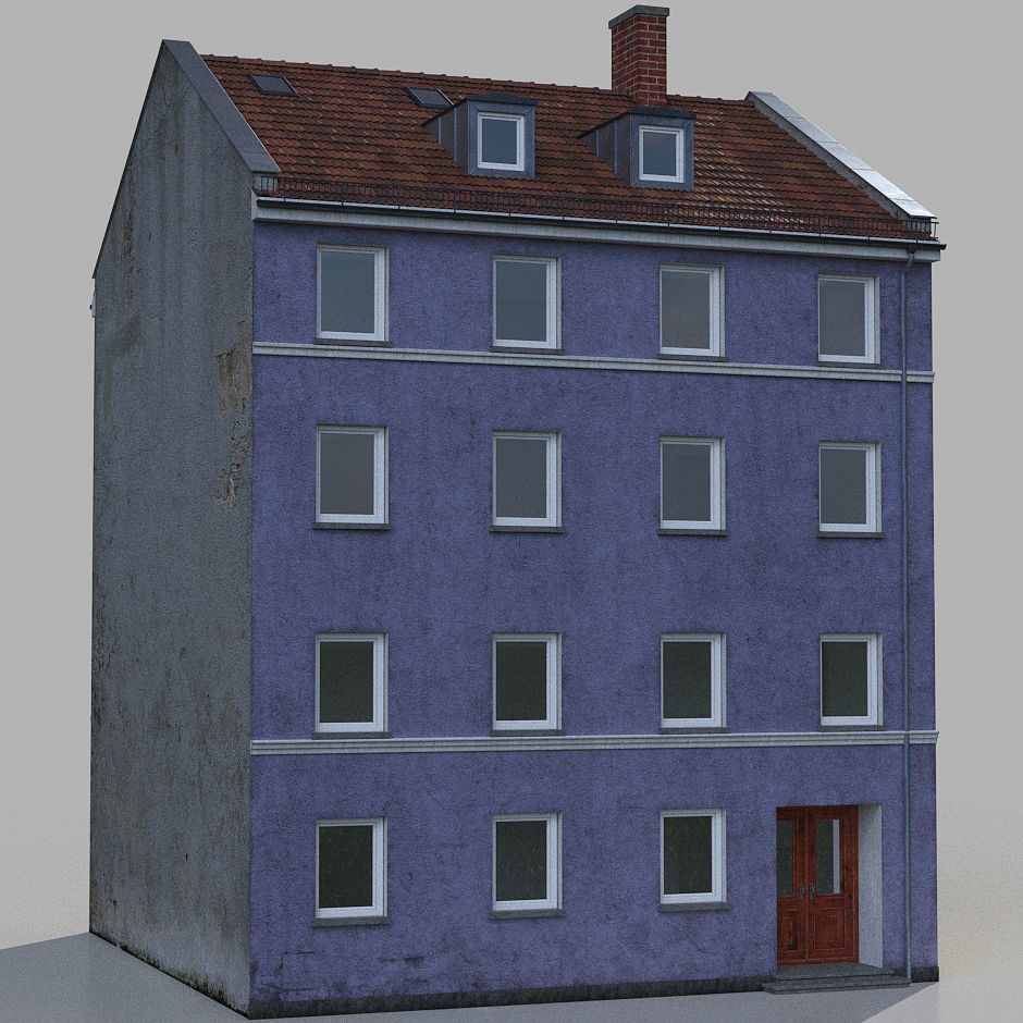 European residence 01 3D model_3