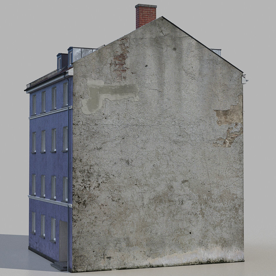 European residence 01 3D model_2