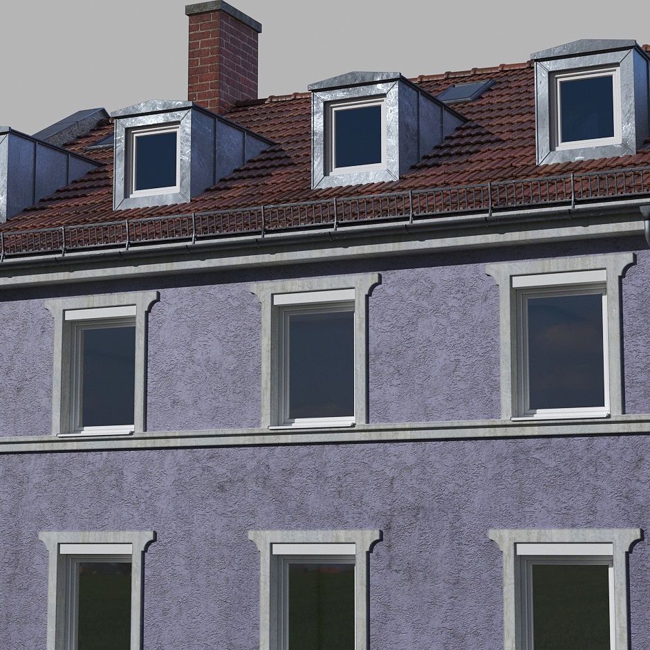 European residence 01 3D model_9