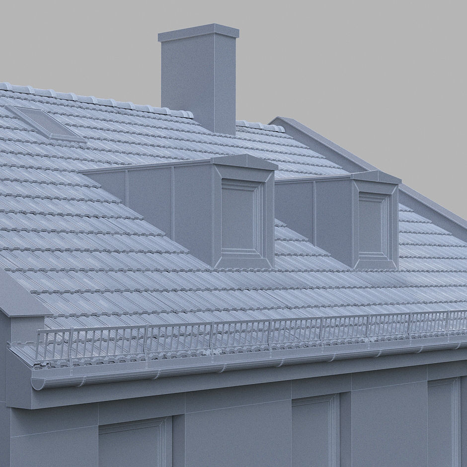 European residence 01 3D model_22