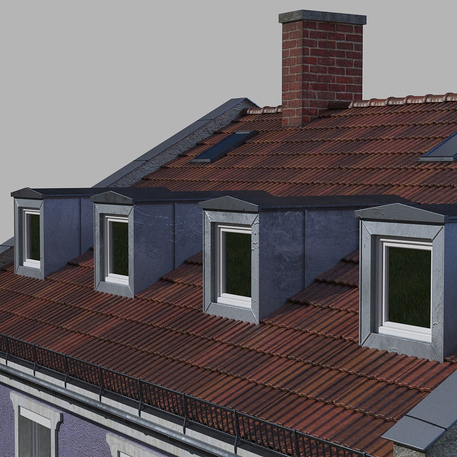 European residence 01 3D model_5