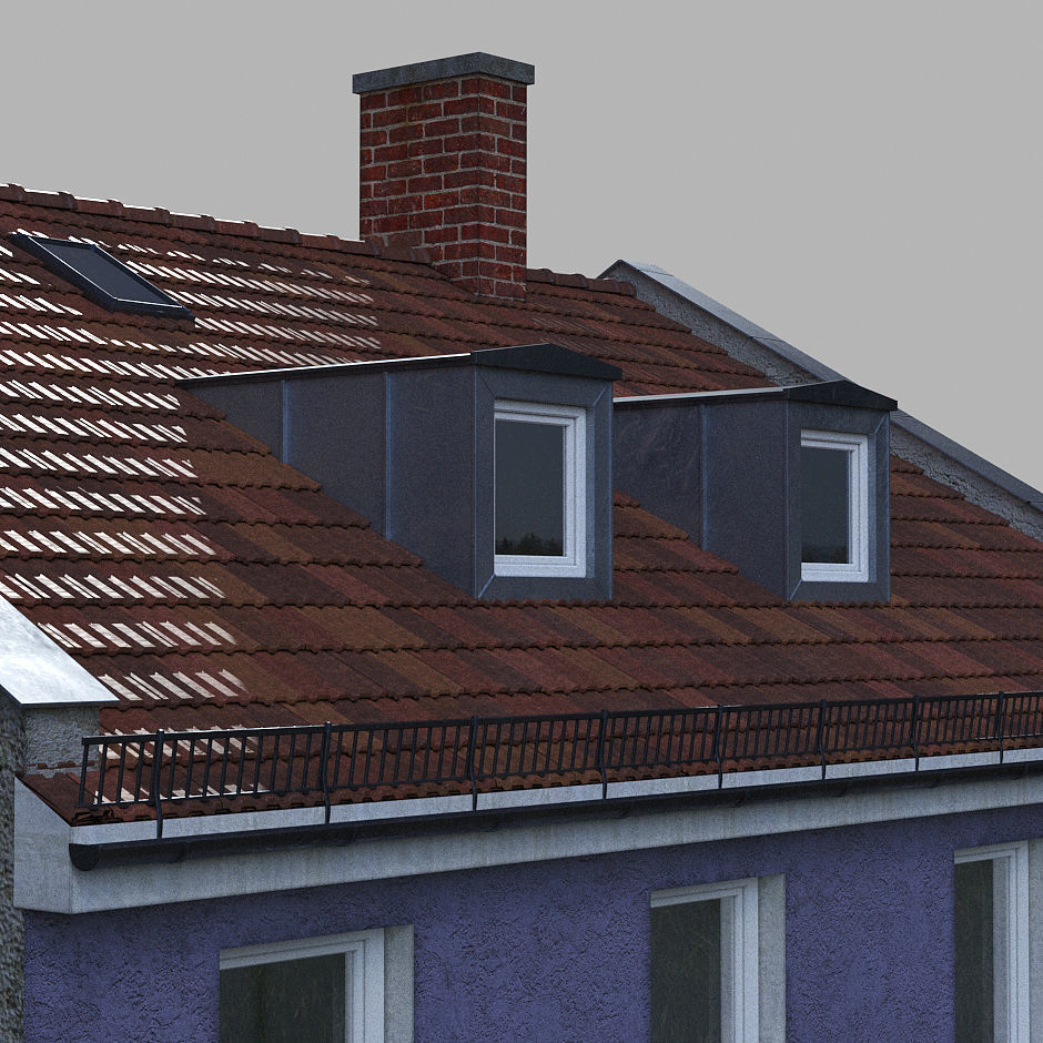 European residence 01 3D model_7