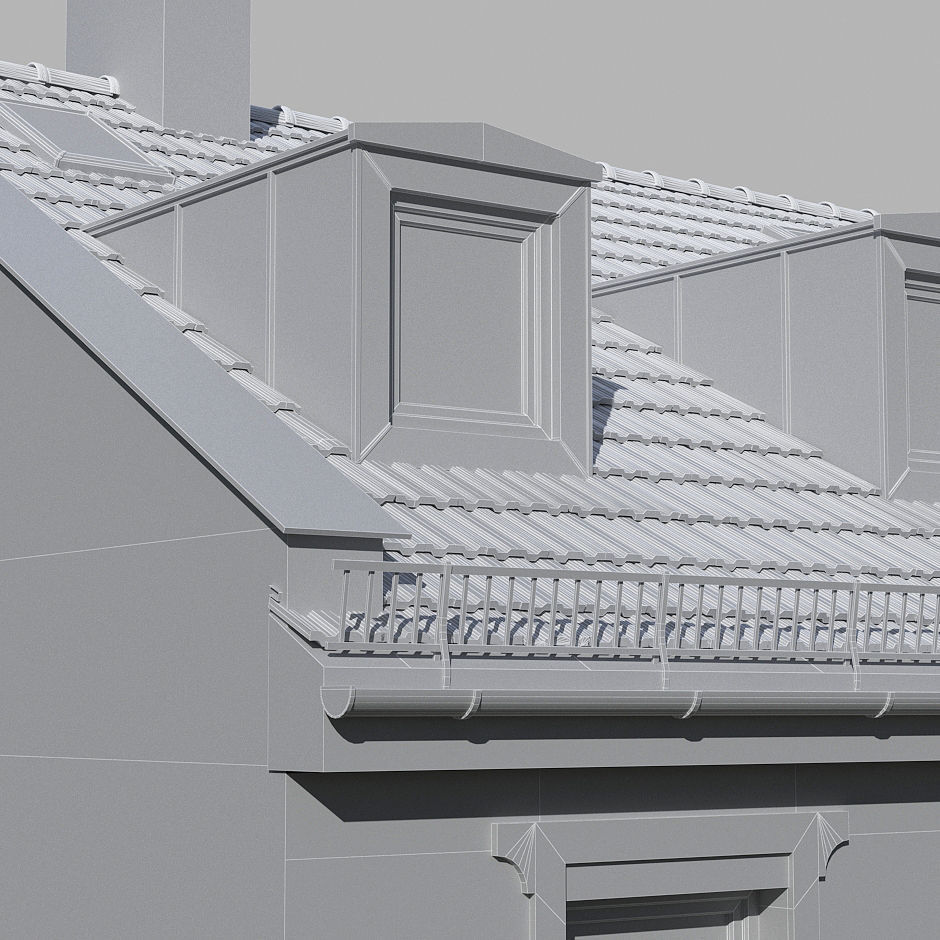 European residence 01 3D model_23