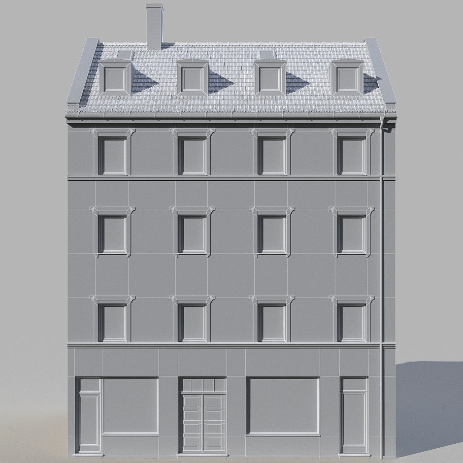 European residence 01 3D model_16