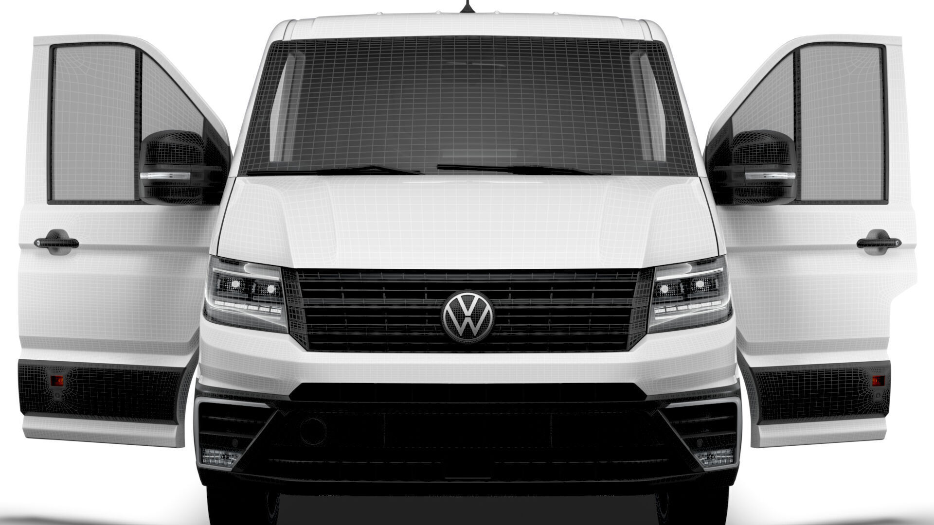 VW Crafter Van MWB LR HQInterior 2025 3D model_20